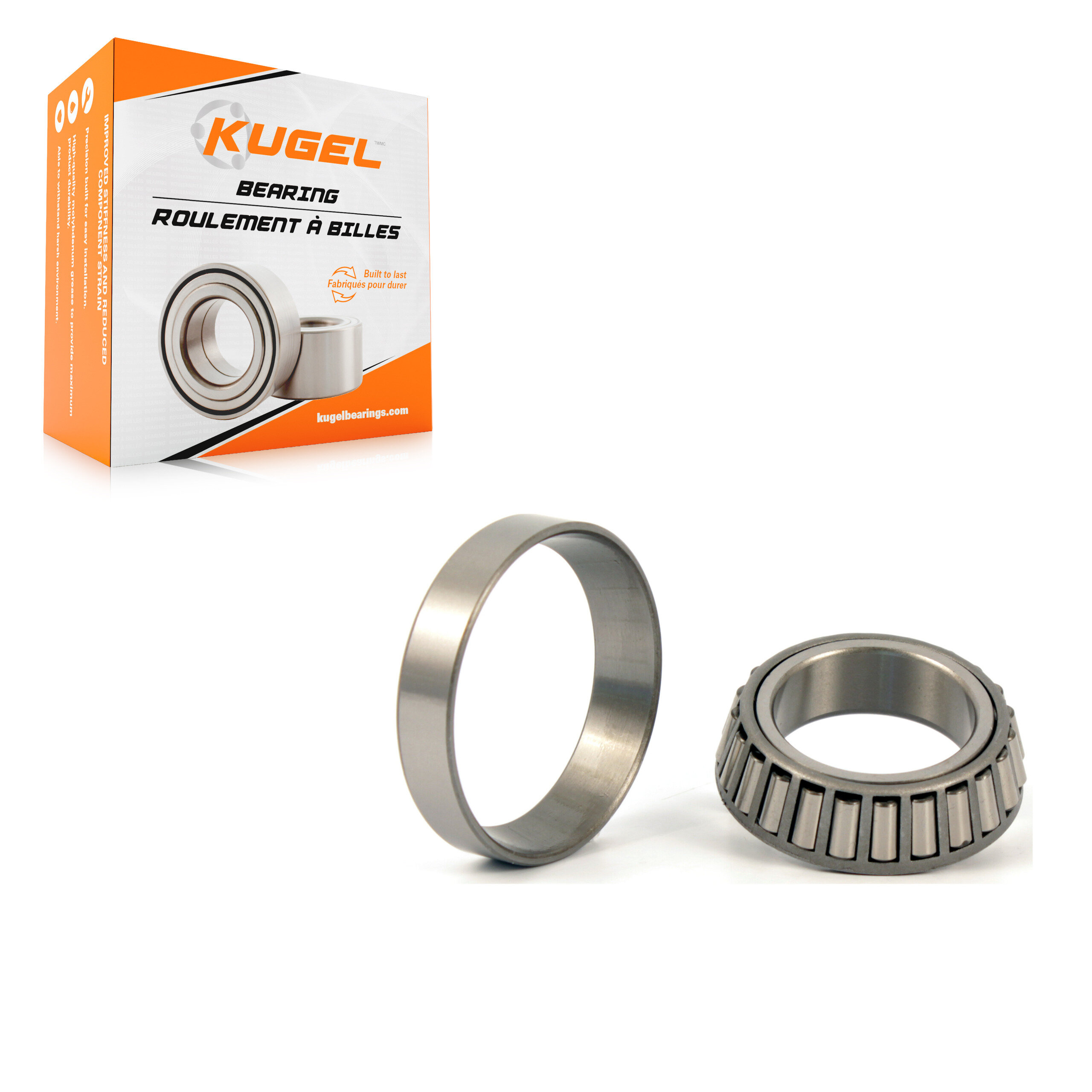 Kugel - 70-A13 - Front Inner Wheel Bearing and Race Set