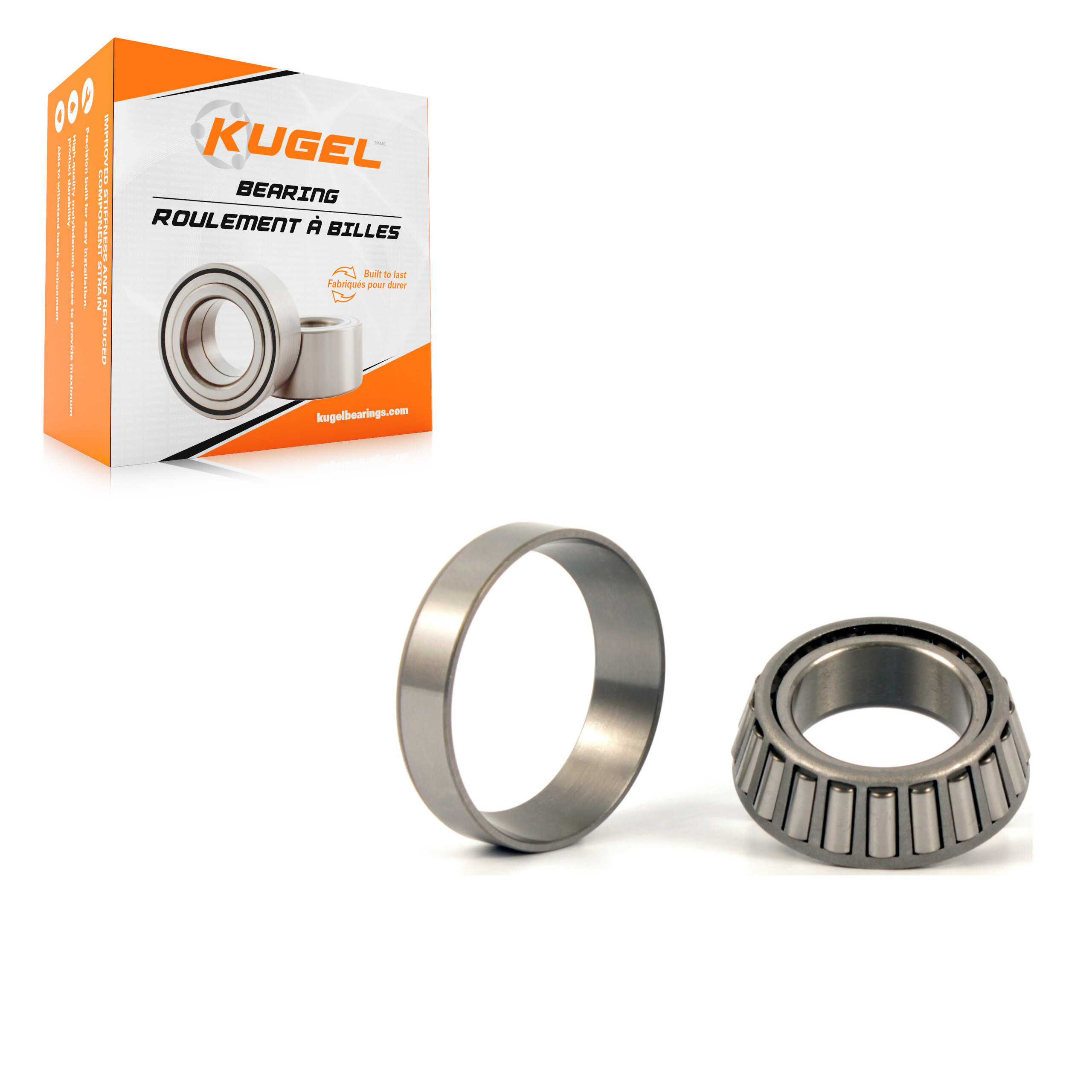 Kugel - 70-A149 - Rear Inner Wheel Bearing and Race Set