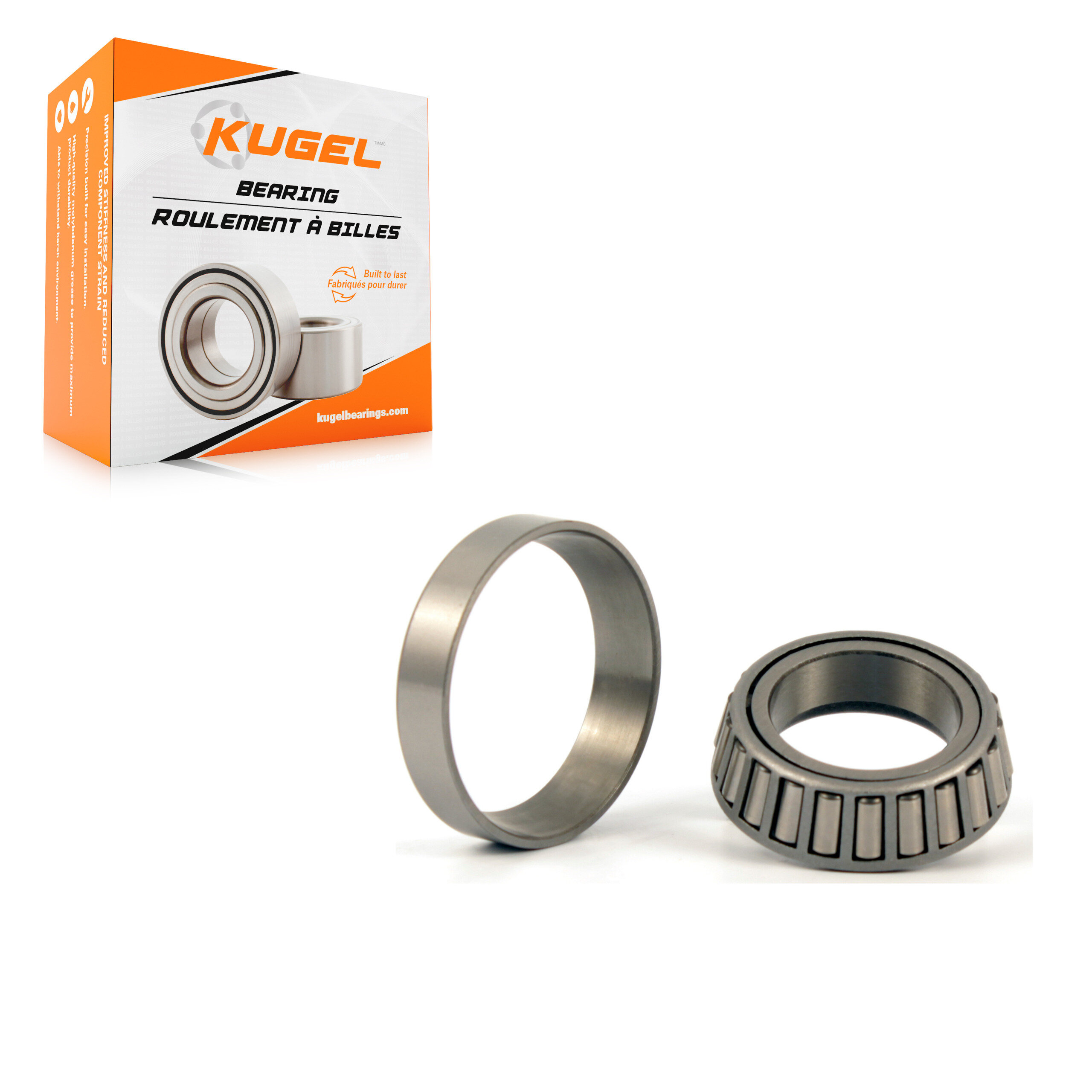 Kugel - 70-A15 - Rear Inner Wheel Bearing and Race Set