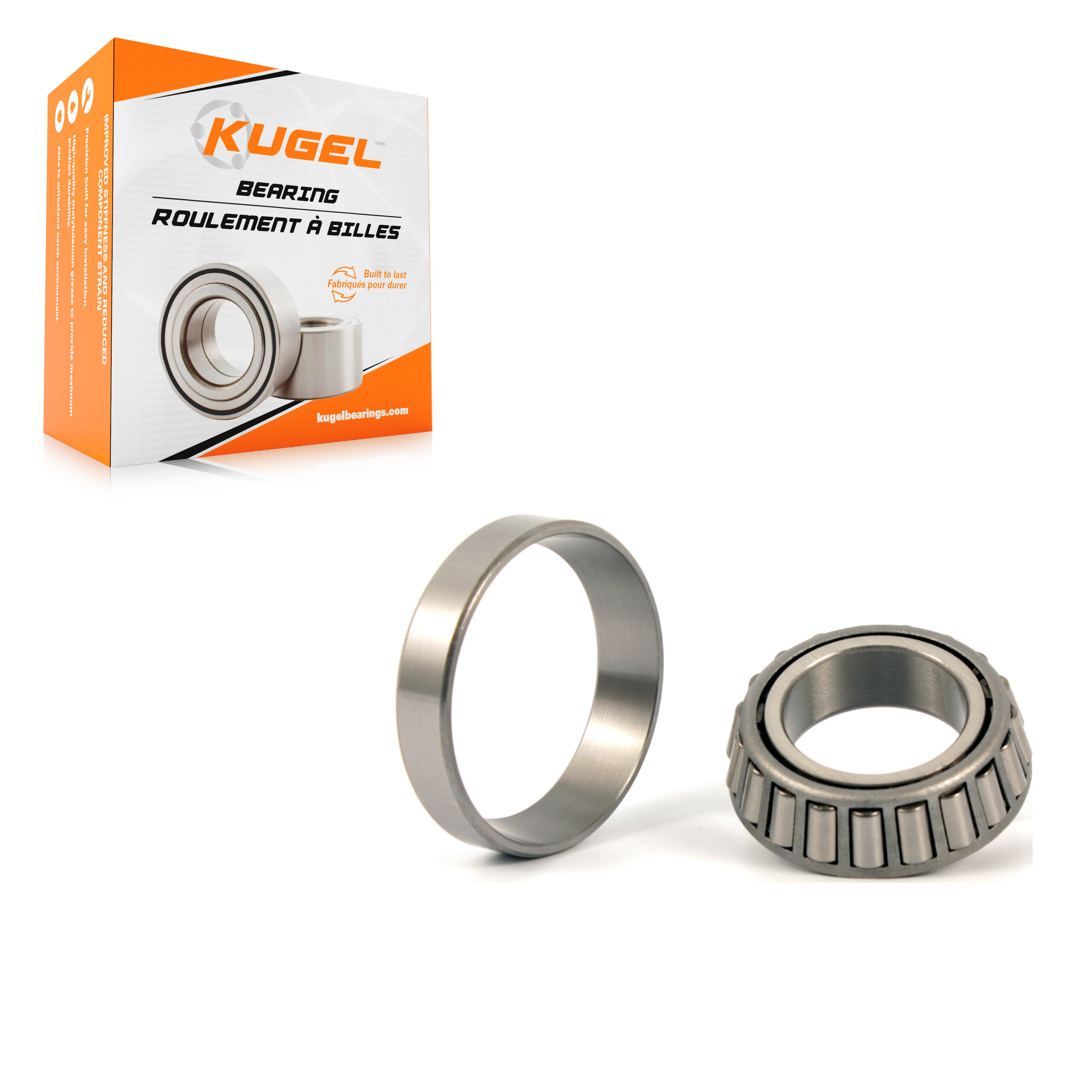 Kugel - 70-A4 - Front Wheel Bearing and Race Set