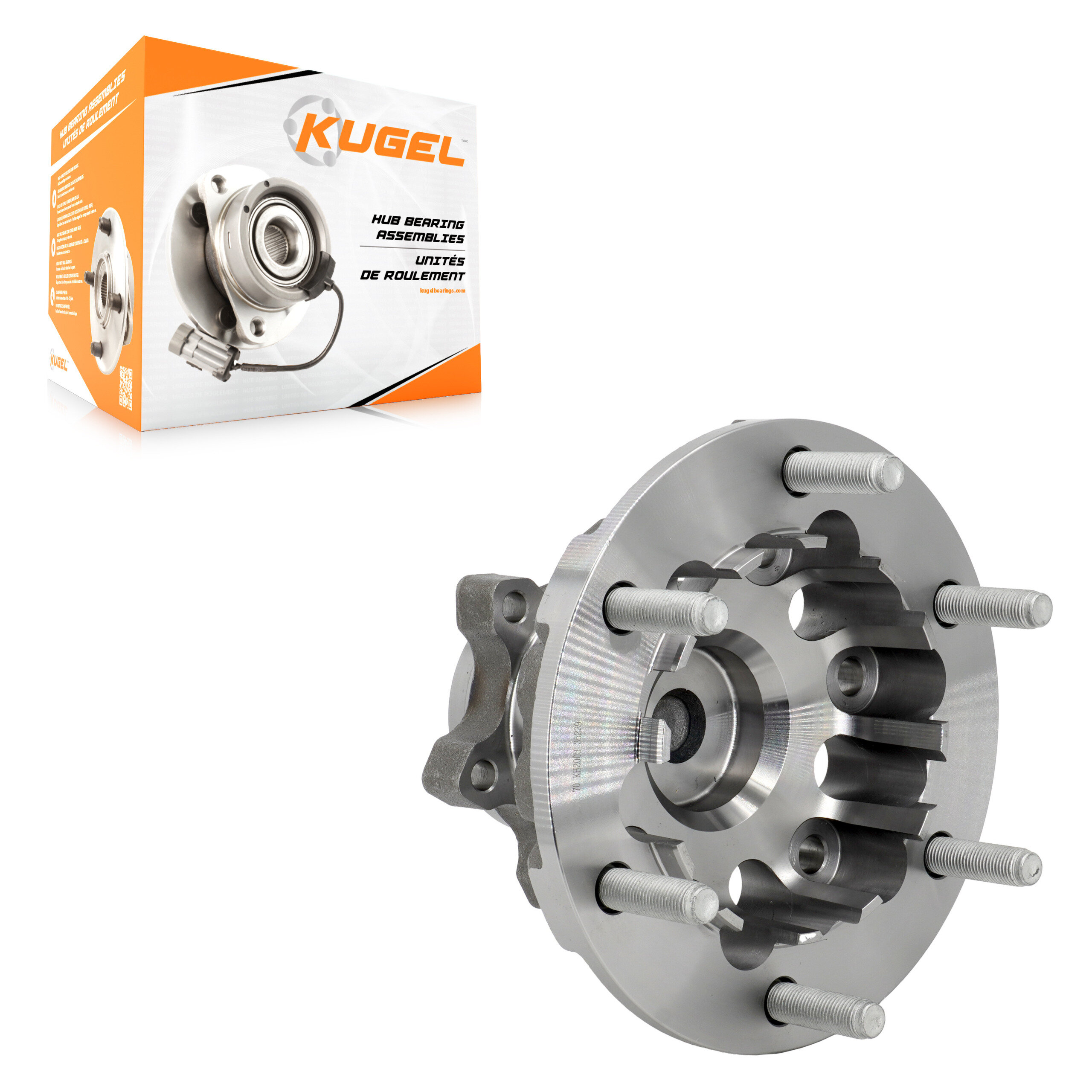 Kugel - 70-KH2003 - Front Wheel Bearing and Hub Assembly