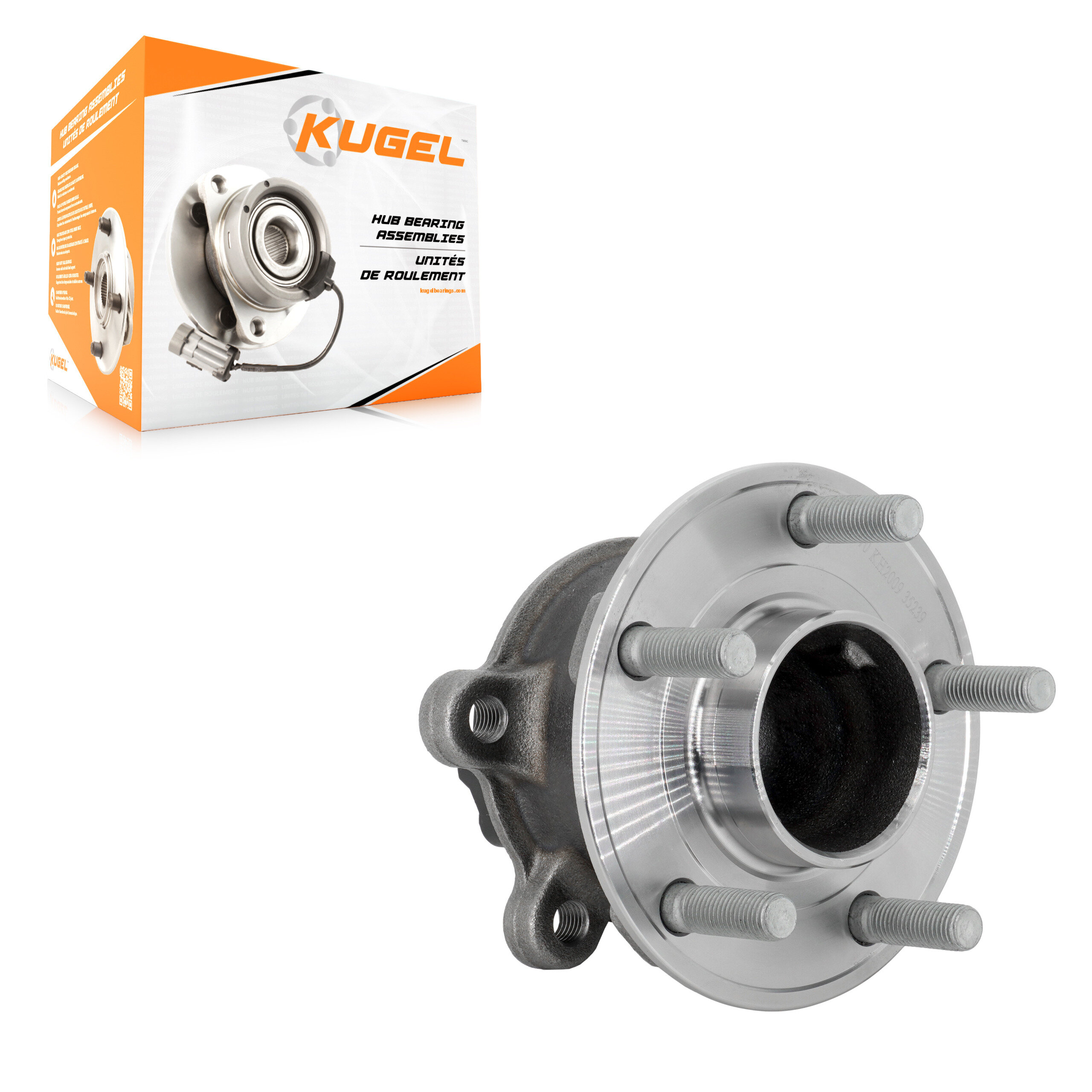 Kugel - 70-KH2009 - Rear Wheel Bearing and Hub Assembly