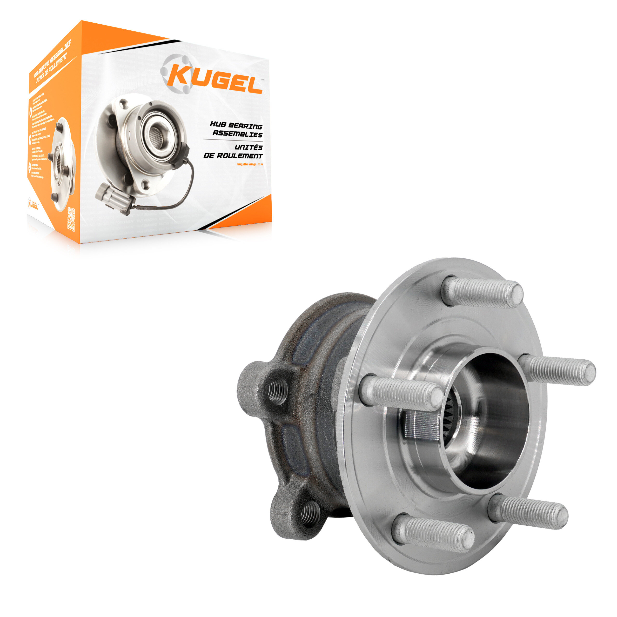 Kugel - 70-KH2011 - Rear Wheel Bearing and Hub Assembly