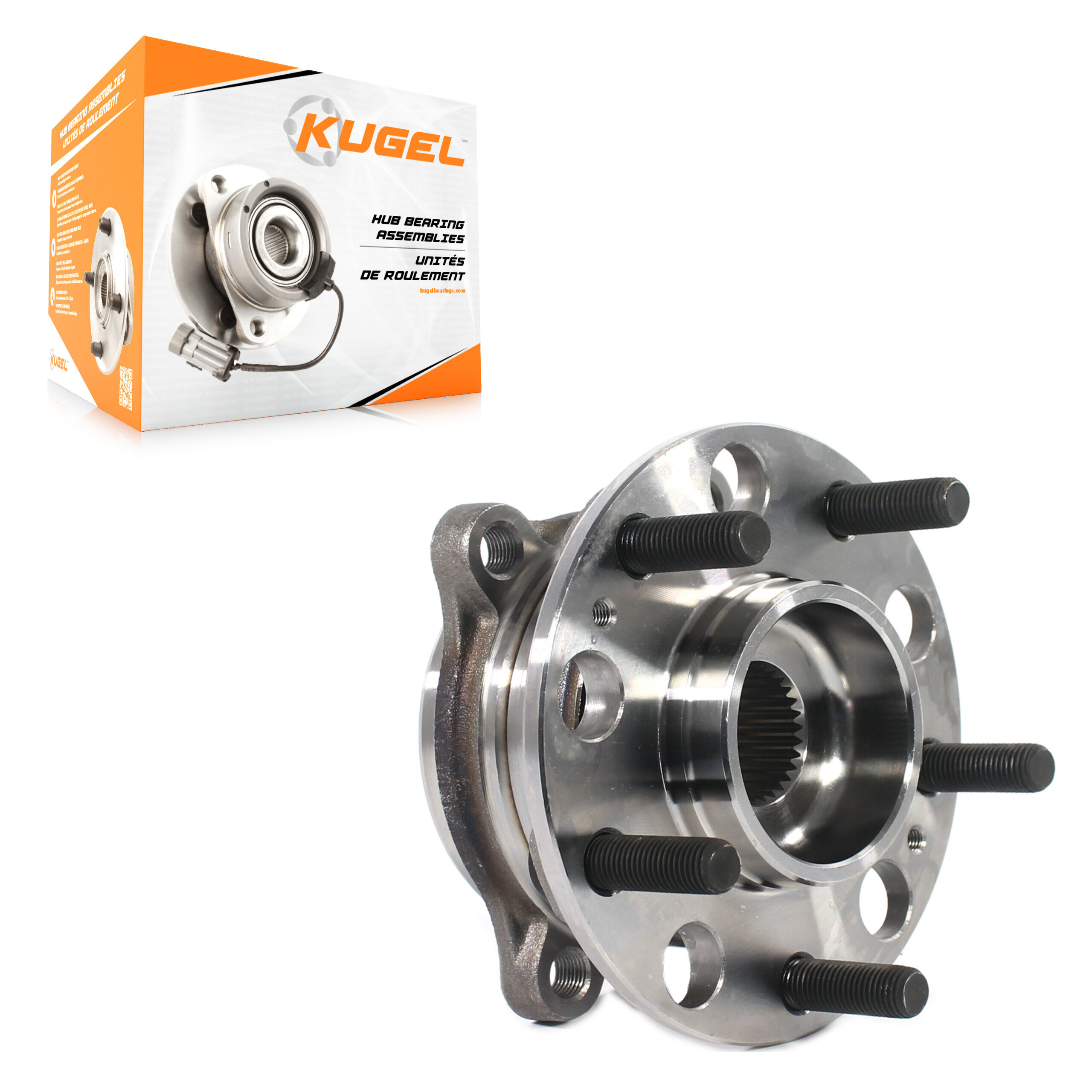 Kugel - 70-KH2710 - Front Wheel Bearing and Hub Assembly