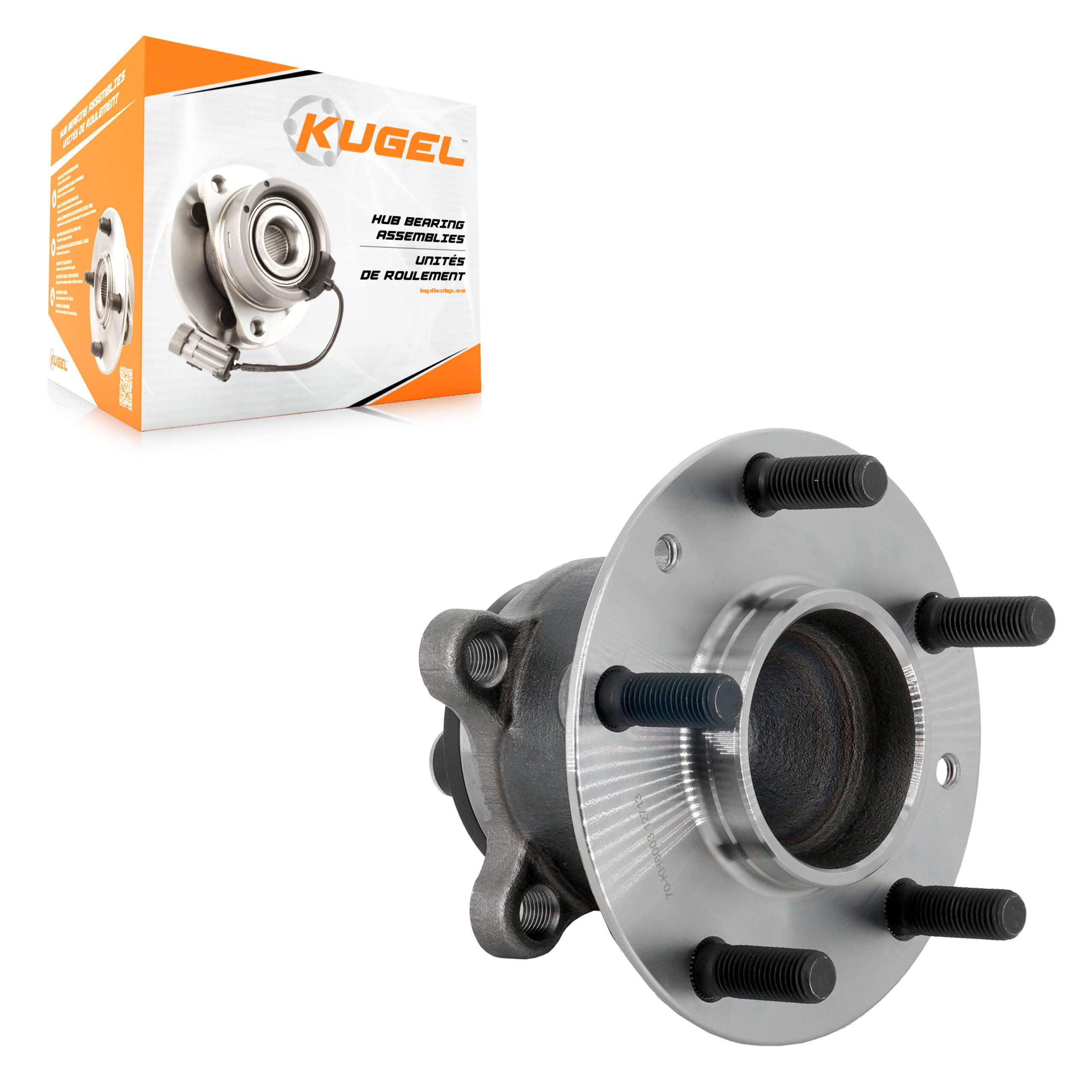 Kugel - 70-KH8003 - Rear Wheel Bearing and Hub Assembly