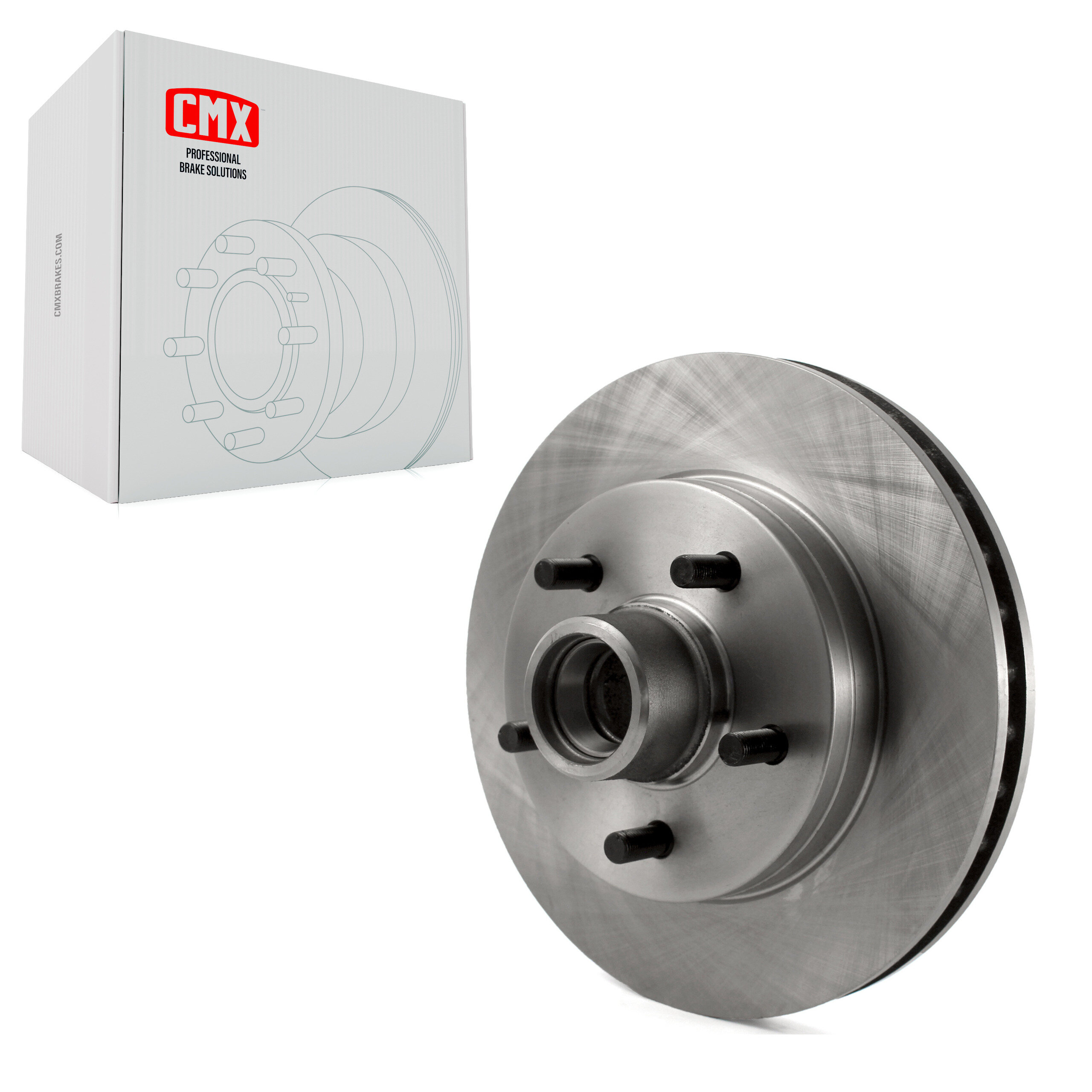 CMX - 8-56258 - Front Disc Brake Rotor and Hub Assembly