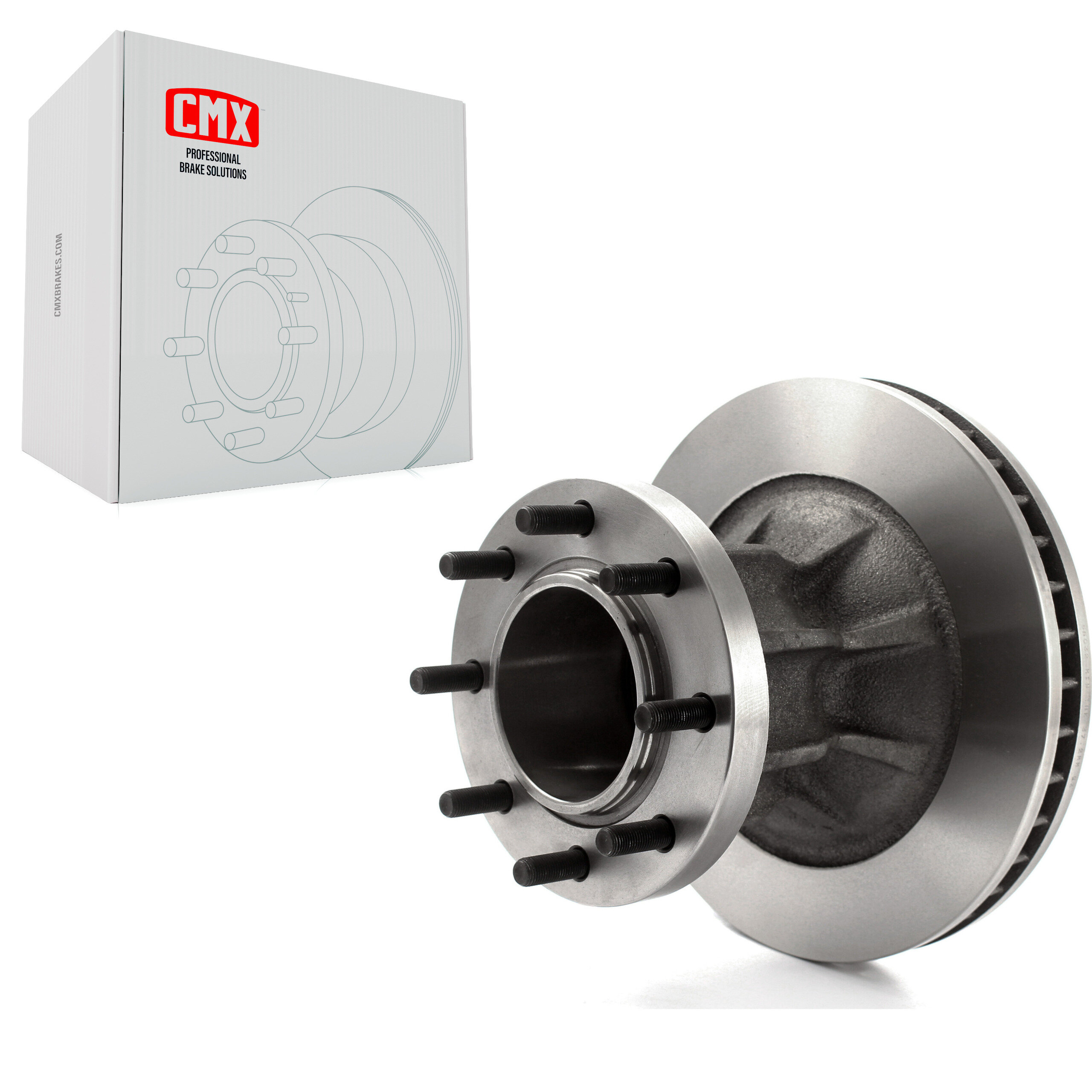 CMX - 8-56593 - Front Disc Brake Rotor and Hub Assembly