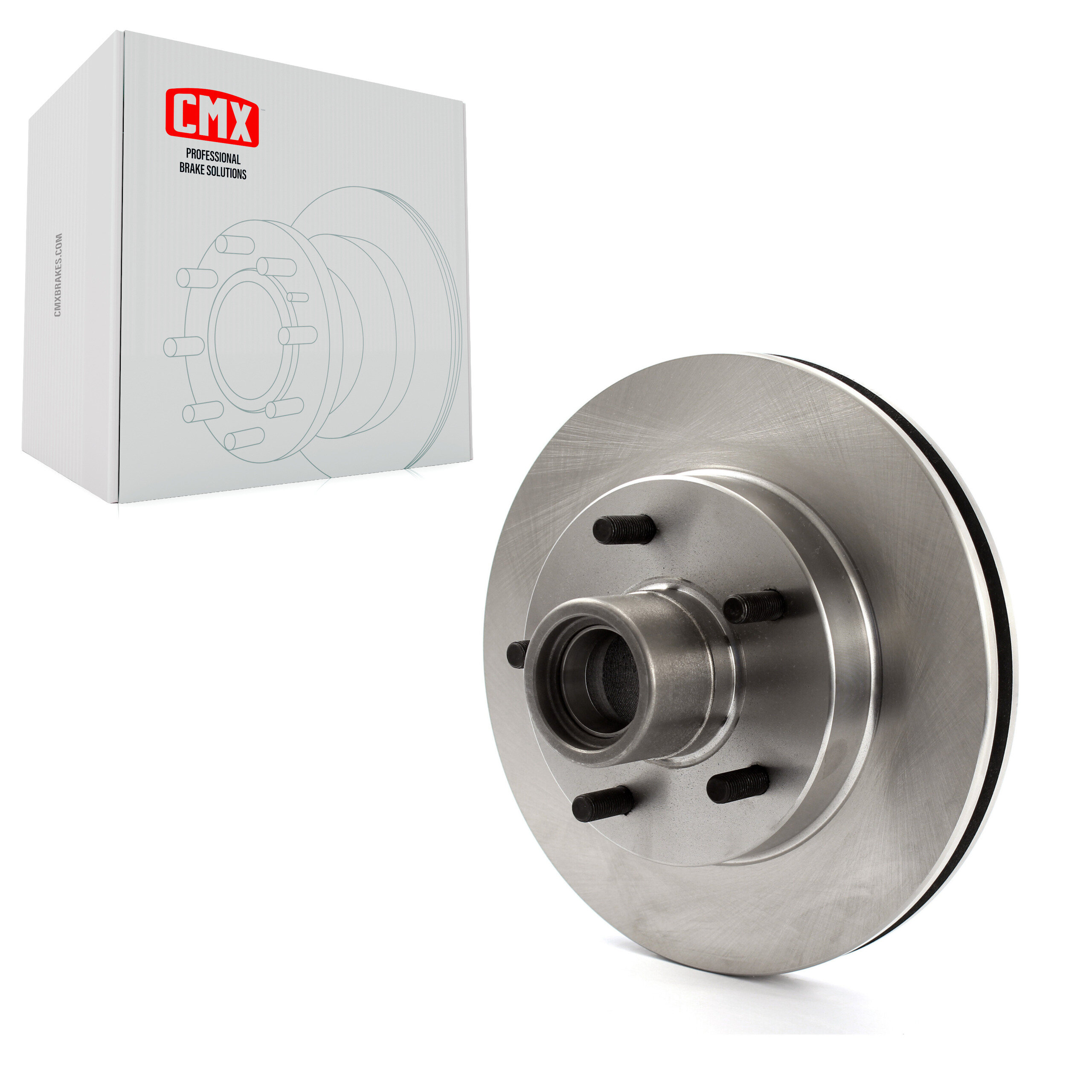 CMX - 8-56757 - Front Disc Brake Rotor and Hub Assembly