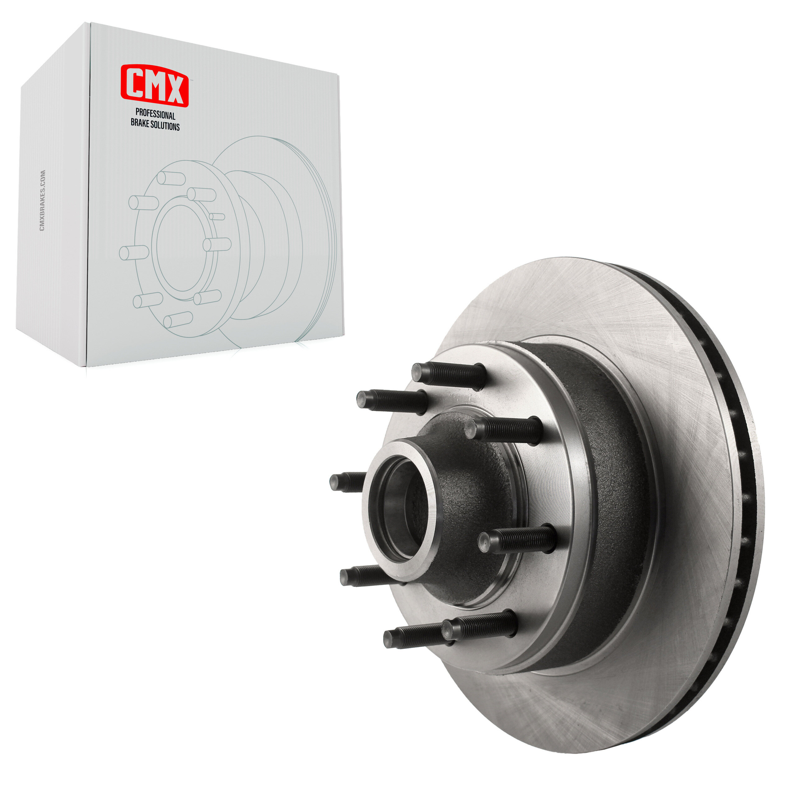 CMX - 8-66528 - Front Disc Brake Rotor and Hub Assembly