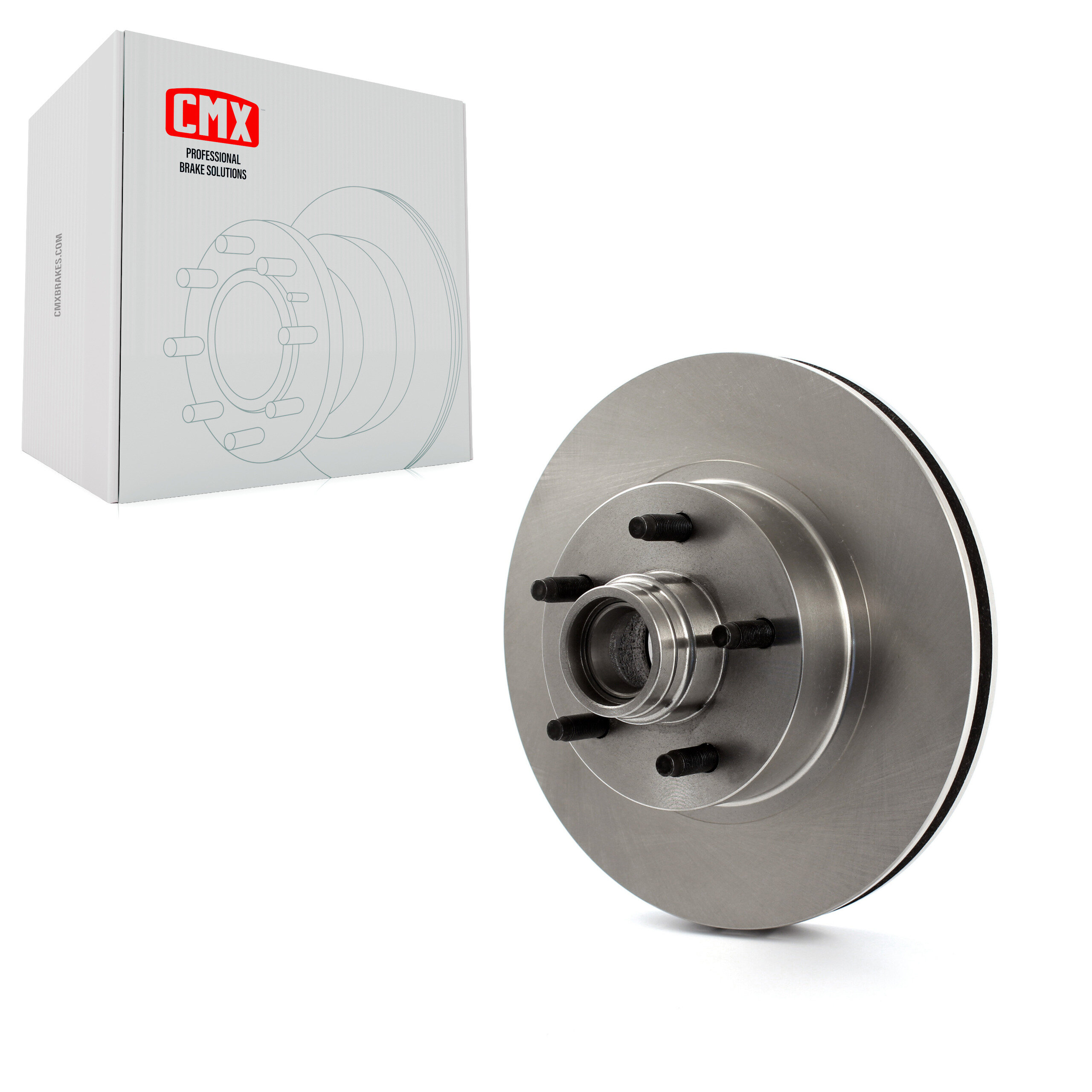 CMX - 8-66597 - Front Disc Brake Rotor and Hub Assembly