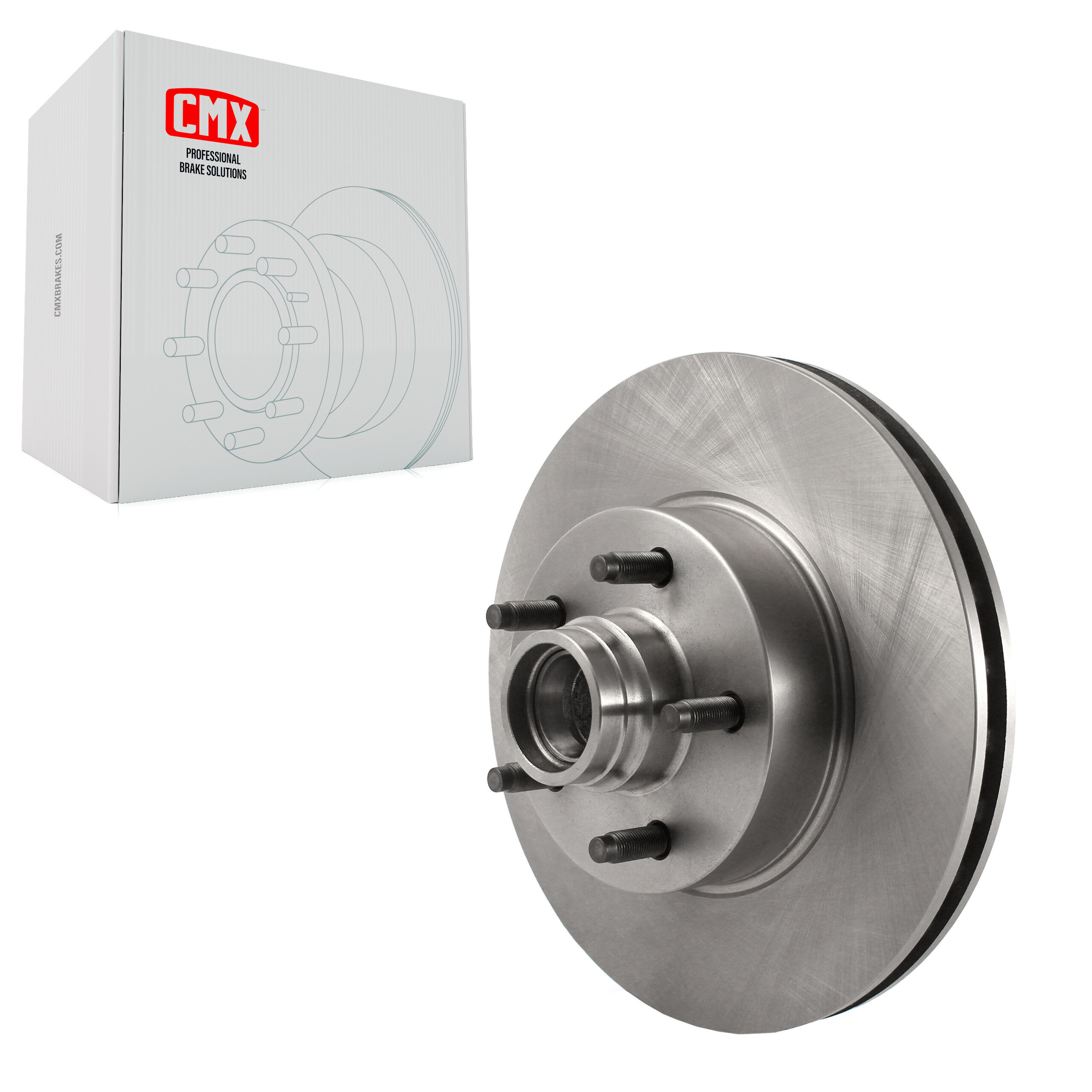 CMX - 8-680905 - Front Disc Brake Rotor and Hub Assembly