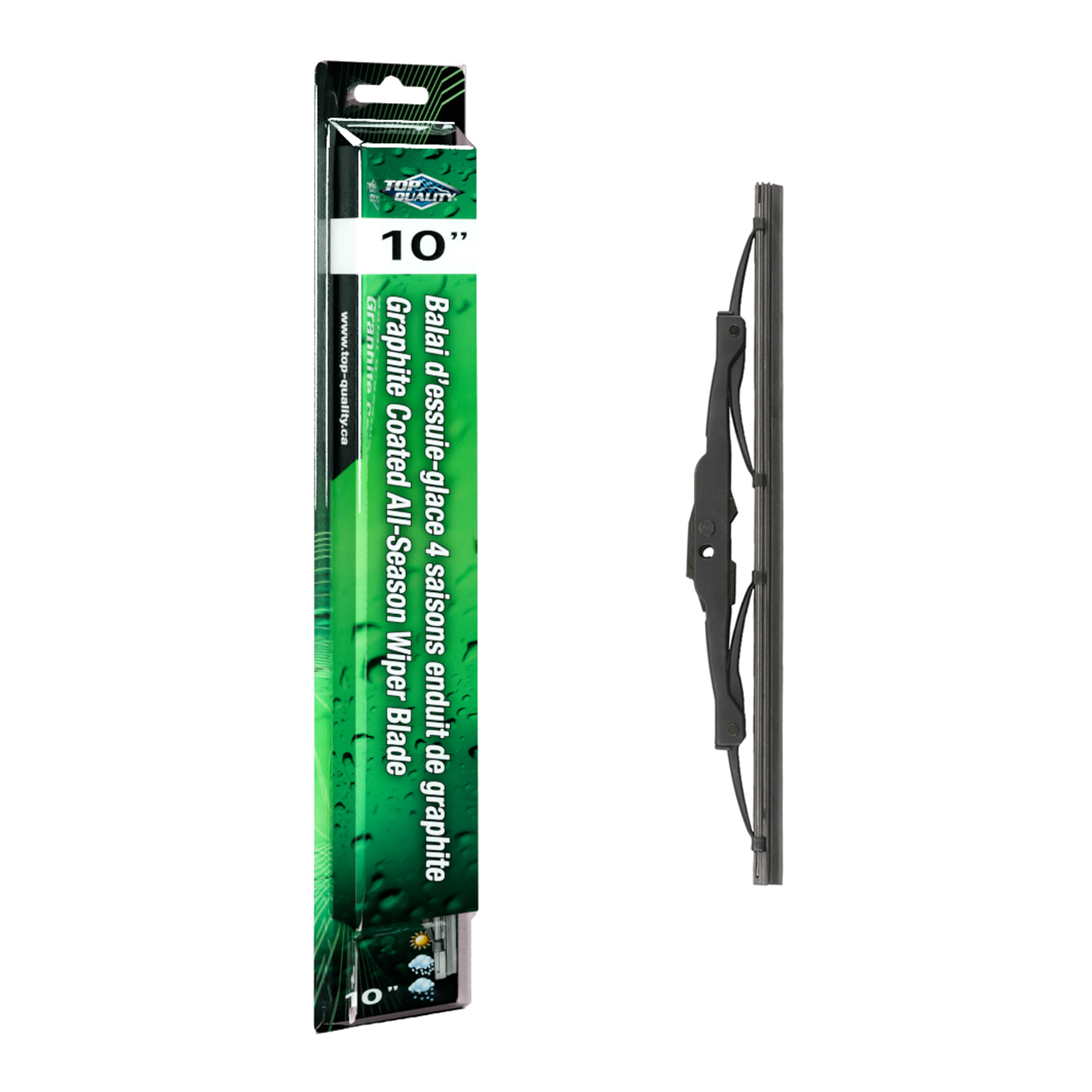 Top Quality - 90-20101 - Rear Windshield Wiper Blade