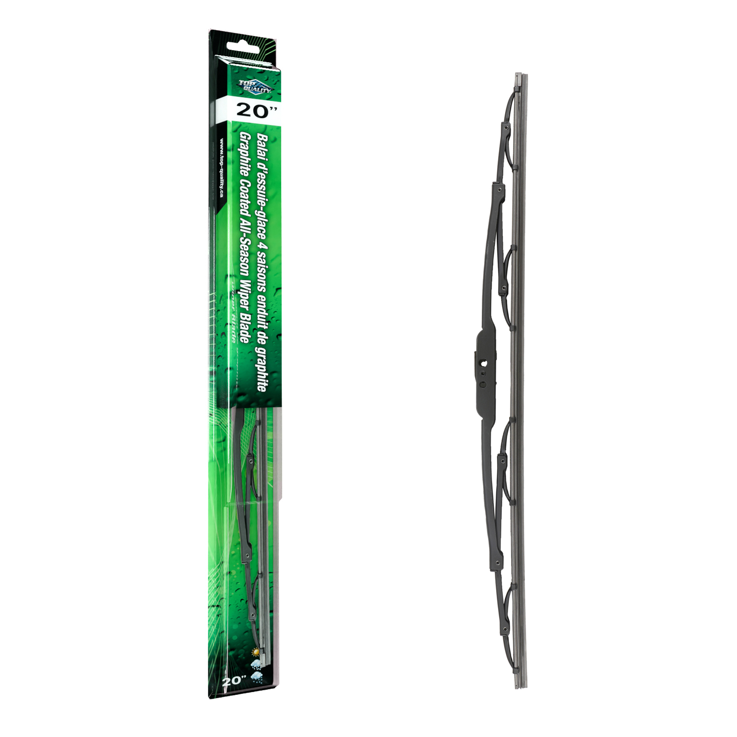 Top Quality - 90-20201 - Front Right Windshield Wiper Blade