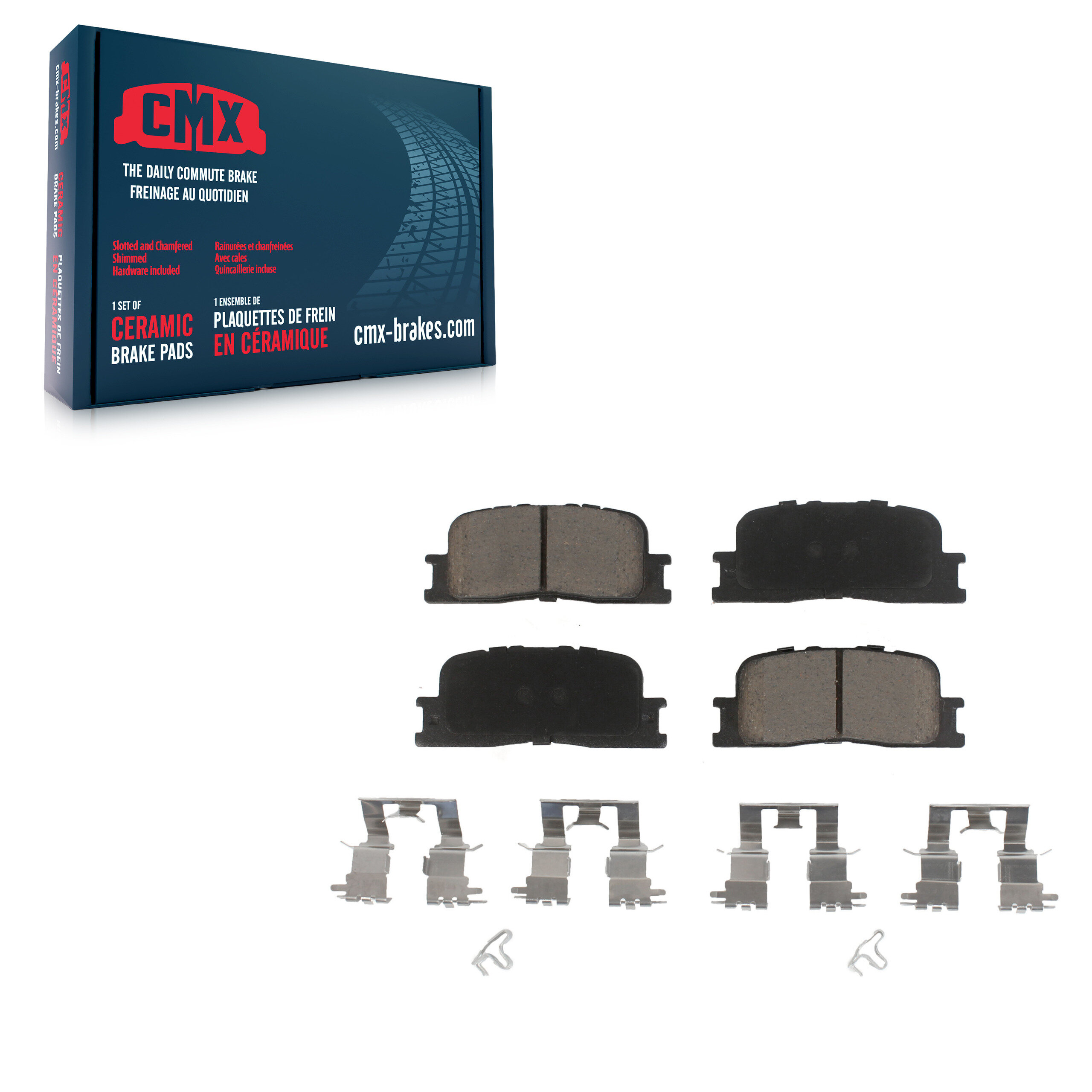 CMX Rear Ceramic Brake Pads Set CMX-D885-1684-30