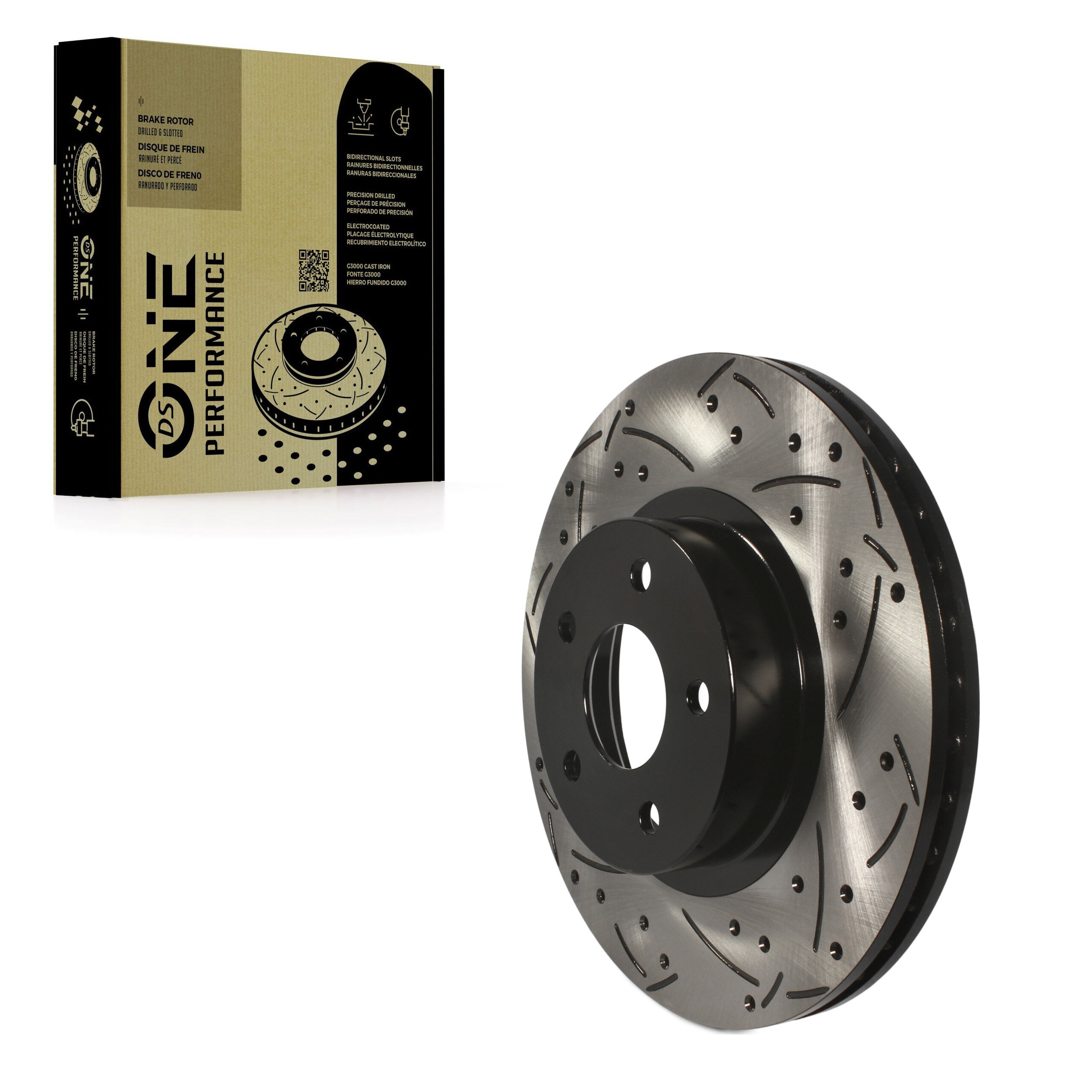 DS-One - DS1-96658 - Front Disc Brake Rotor