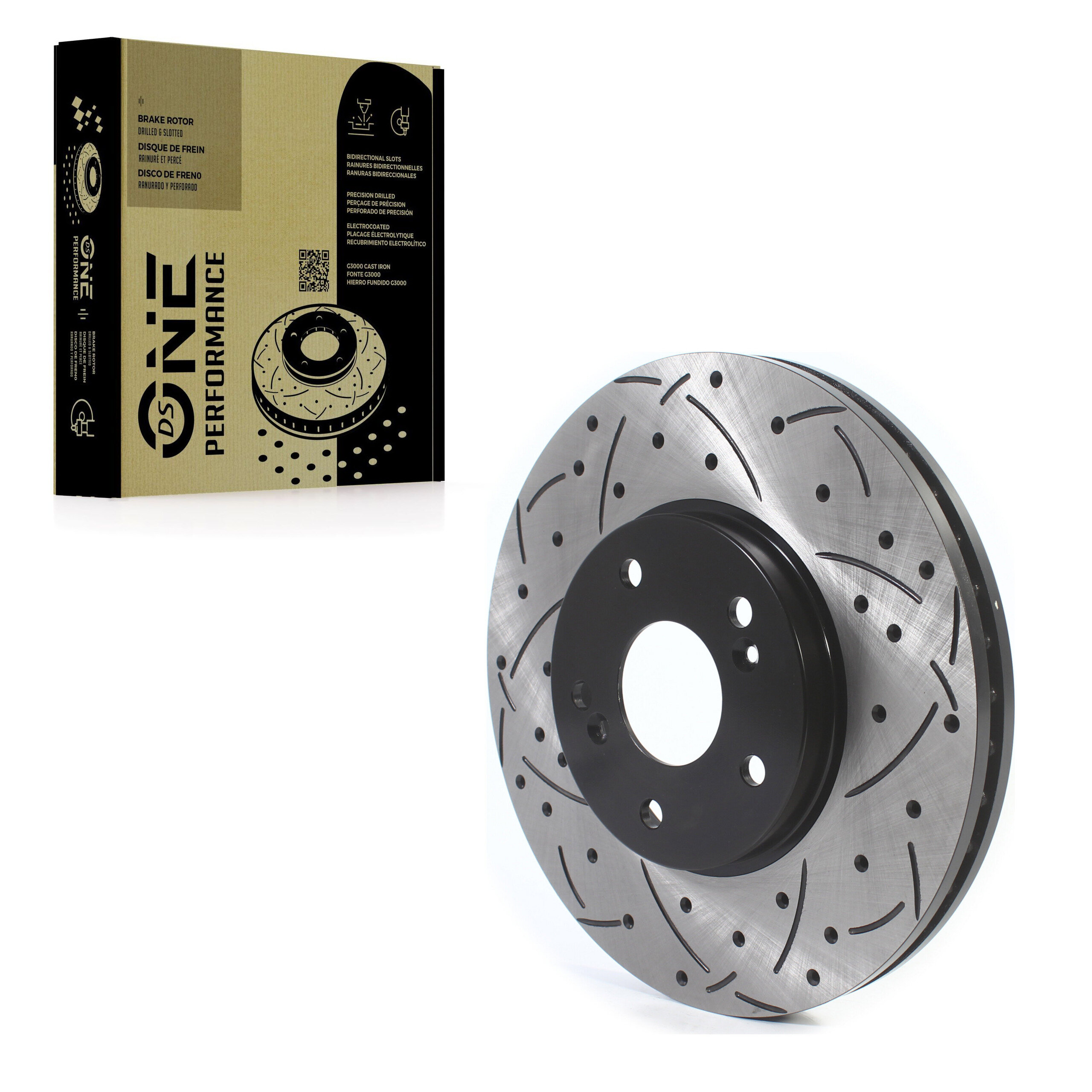 DS-One - DS1-96795 - Front Disc Brake Rotor