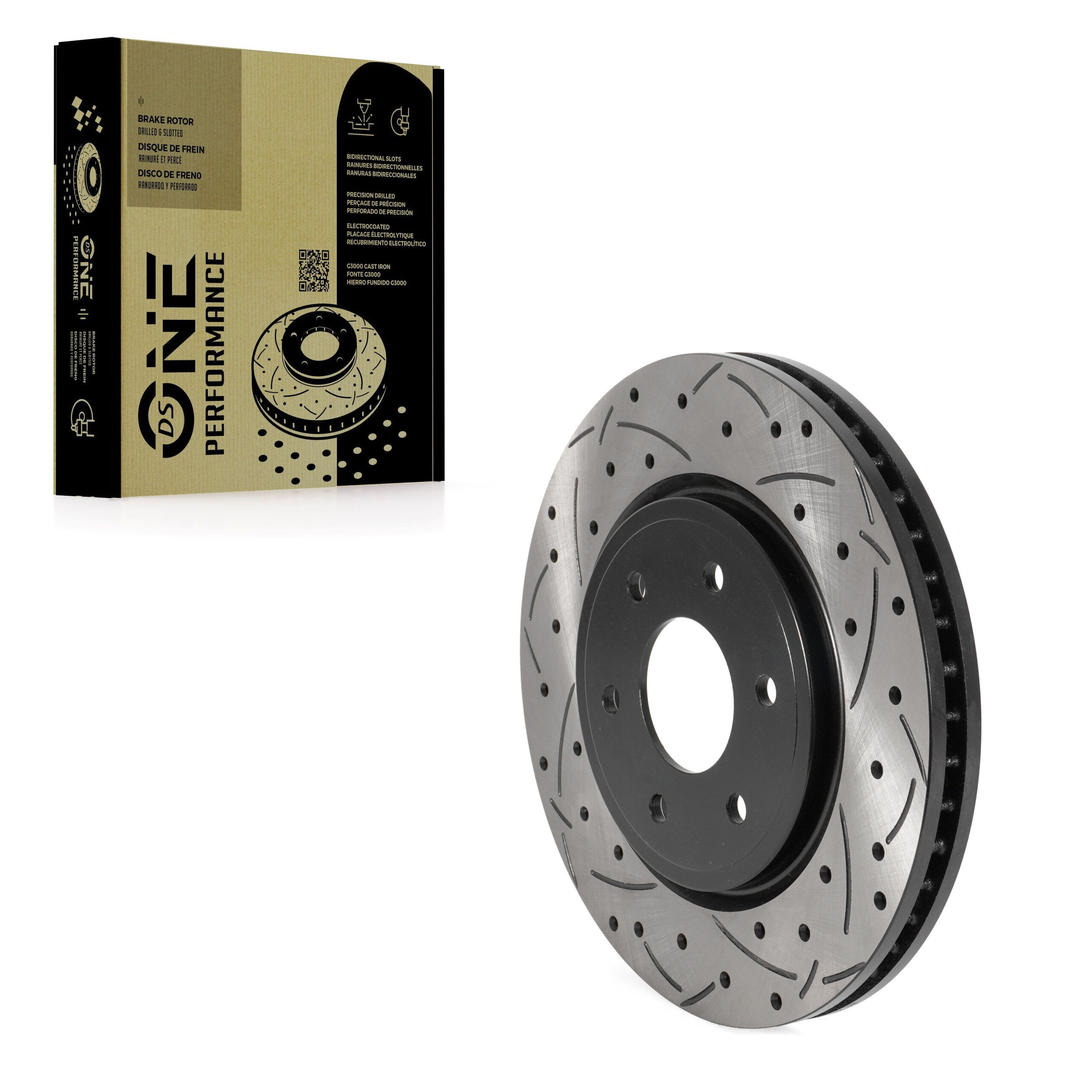 DS-One - DS1-980370 - Front Disc Brake Rotor