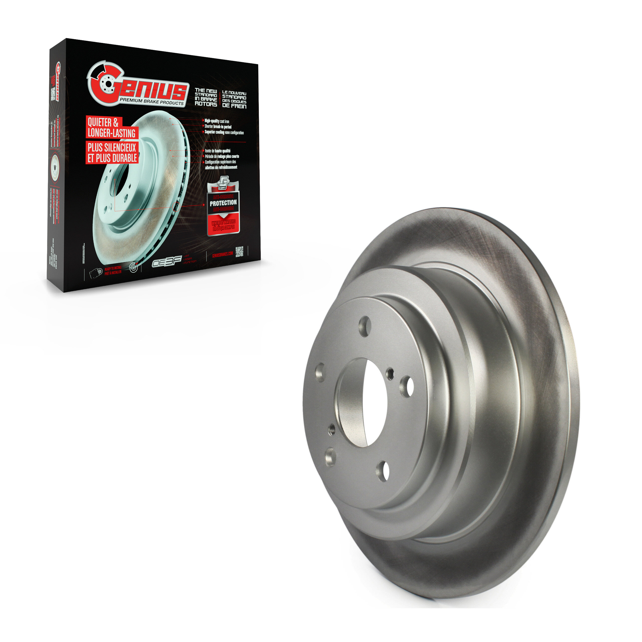 Genius - GCR-96121 - Rear Disc Brake Rotor