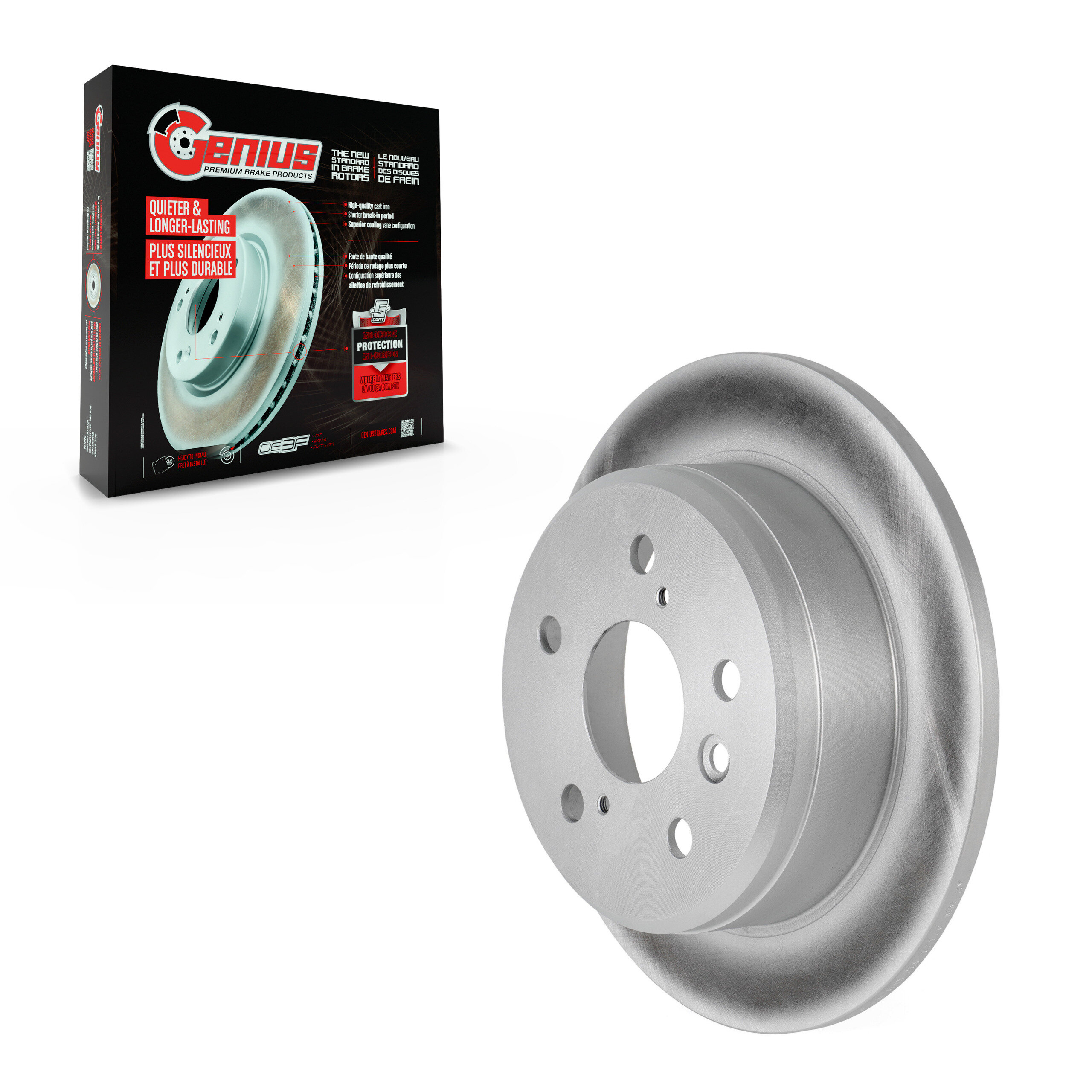 Genius - GCR-96216 - Rear Disc Brake Rotor