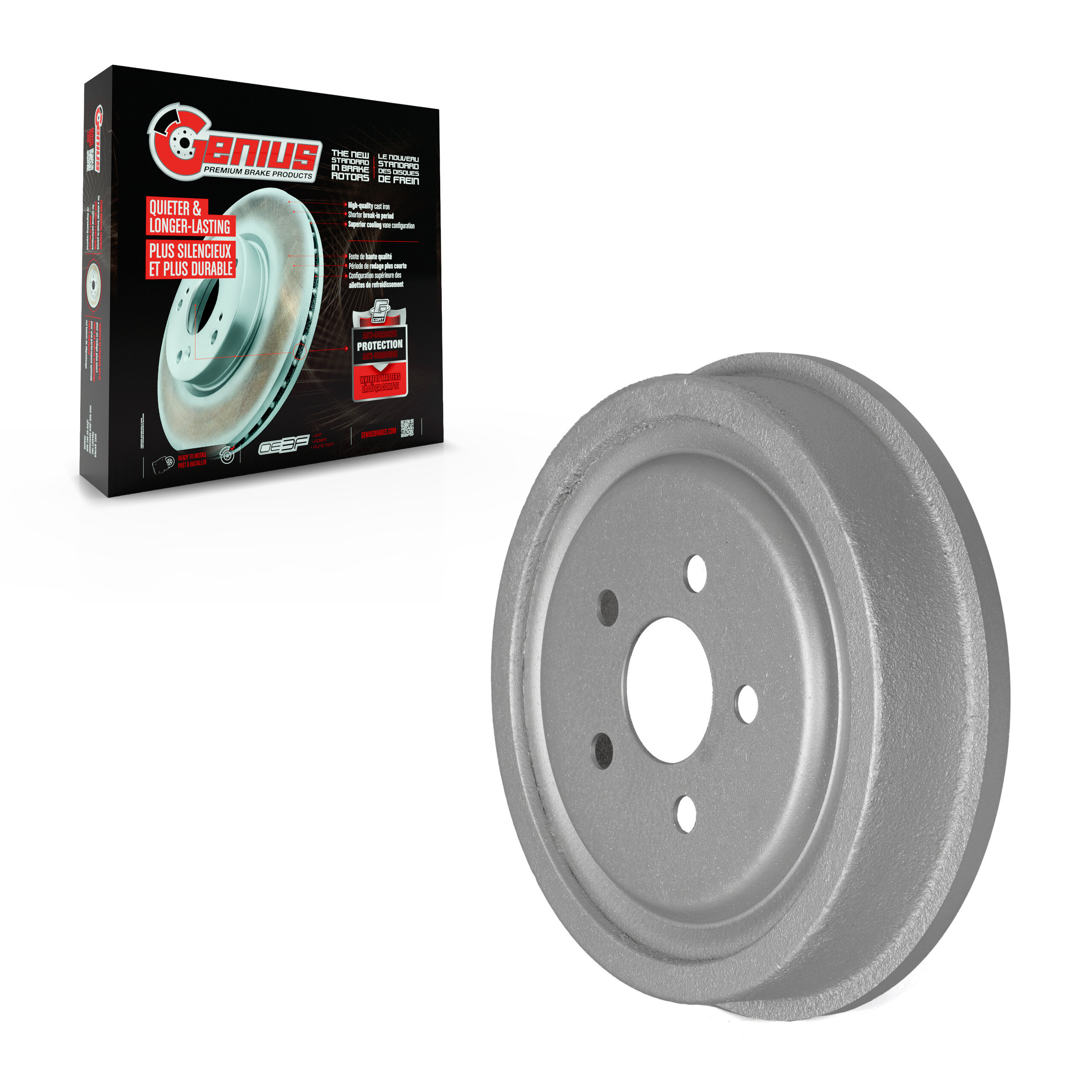 Genius - GCR-9746 - Rear Brake Drum