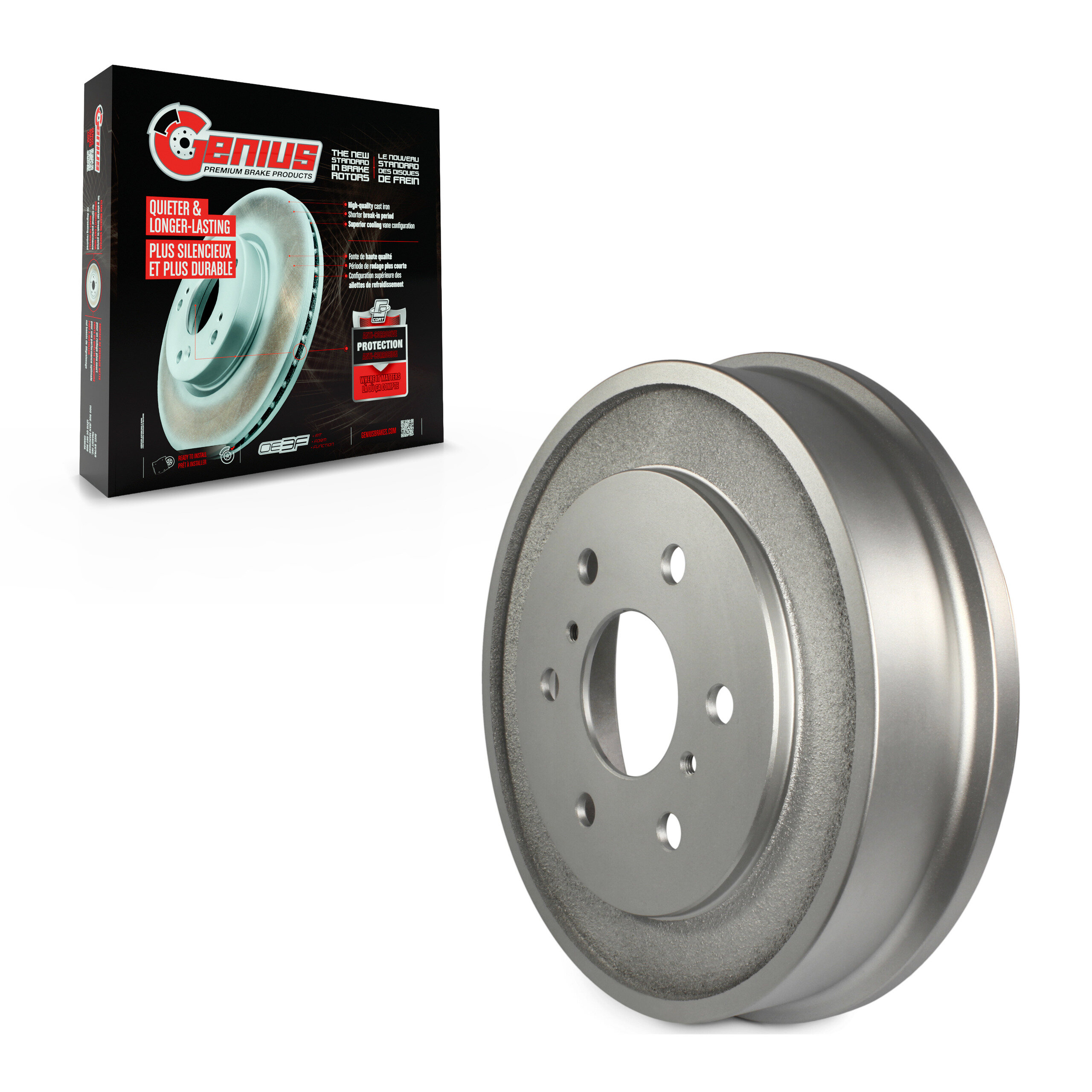 Genius - GCR-9764 - Rear Brake Drum
