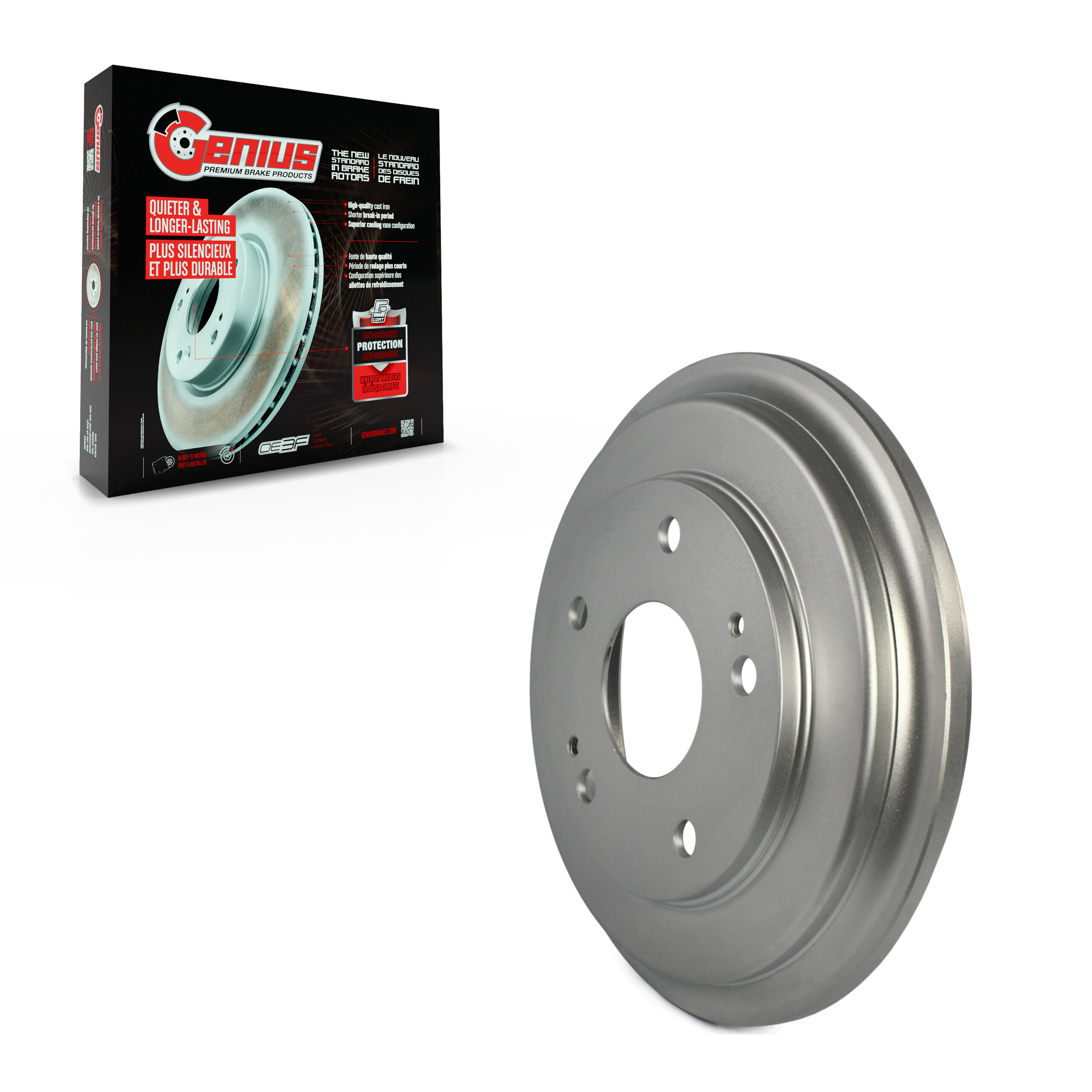 Genius - GCR-9775 - Rear Brake Drum