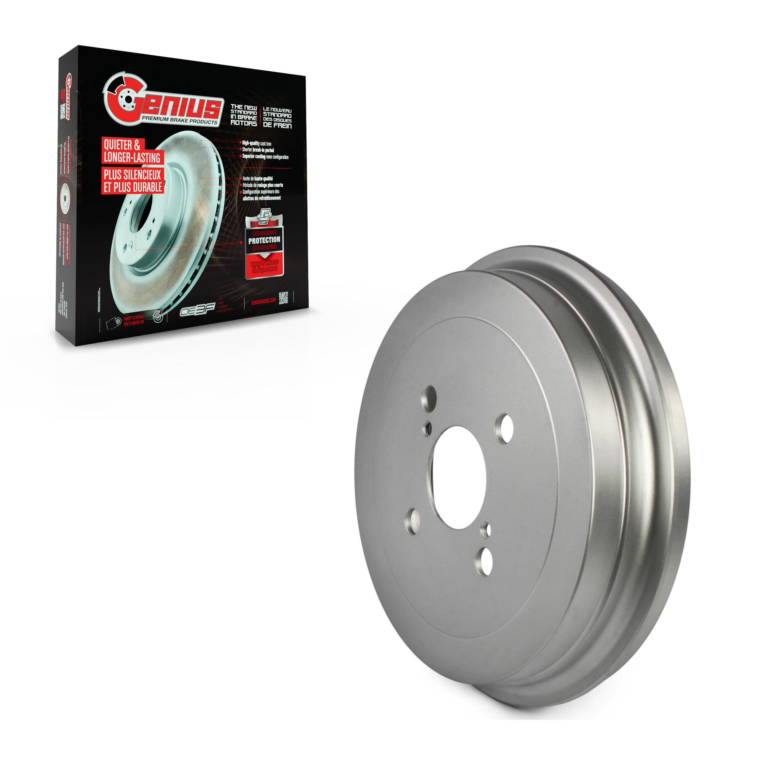 Genius - GCR-9780 - Rear Brake Drum