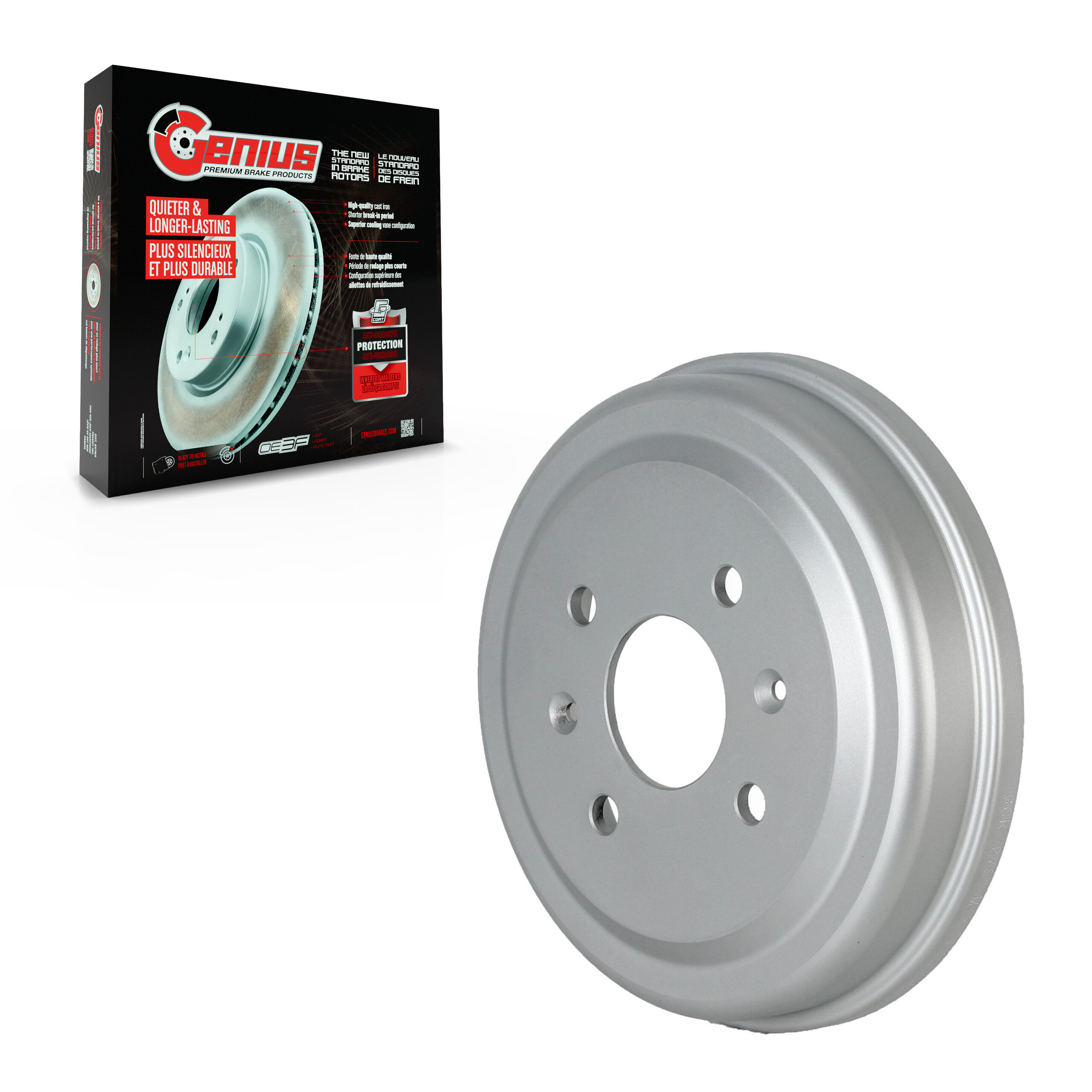 Genius - GCR-9781 - Rear Brake Drum