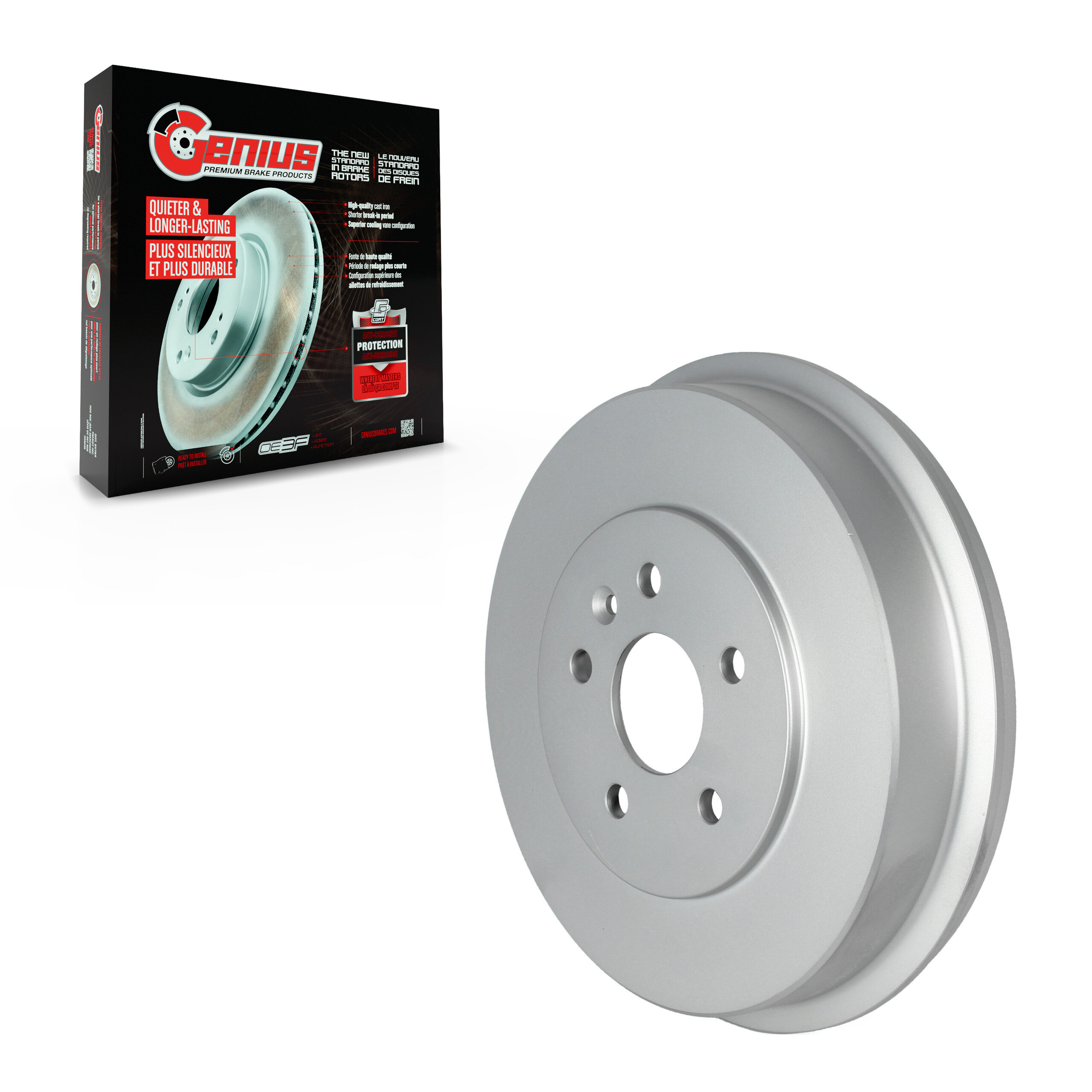 Genius - GCR-97812 - Rear Brake Drum