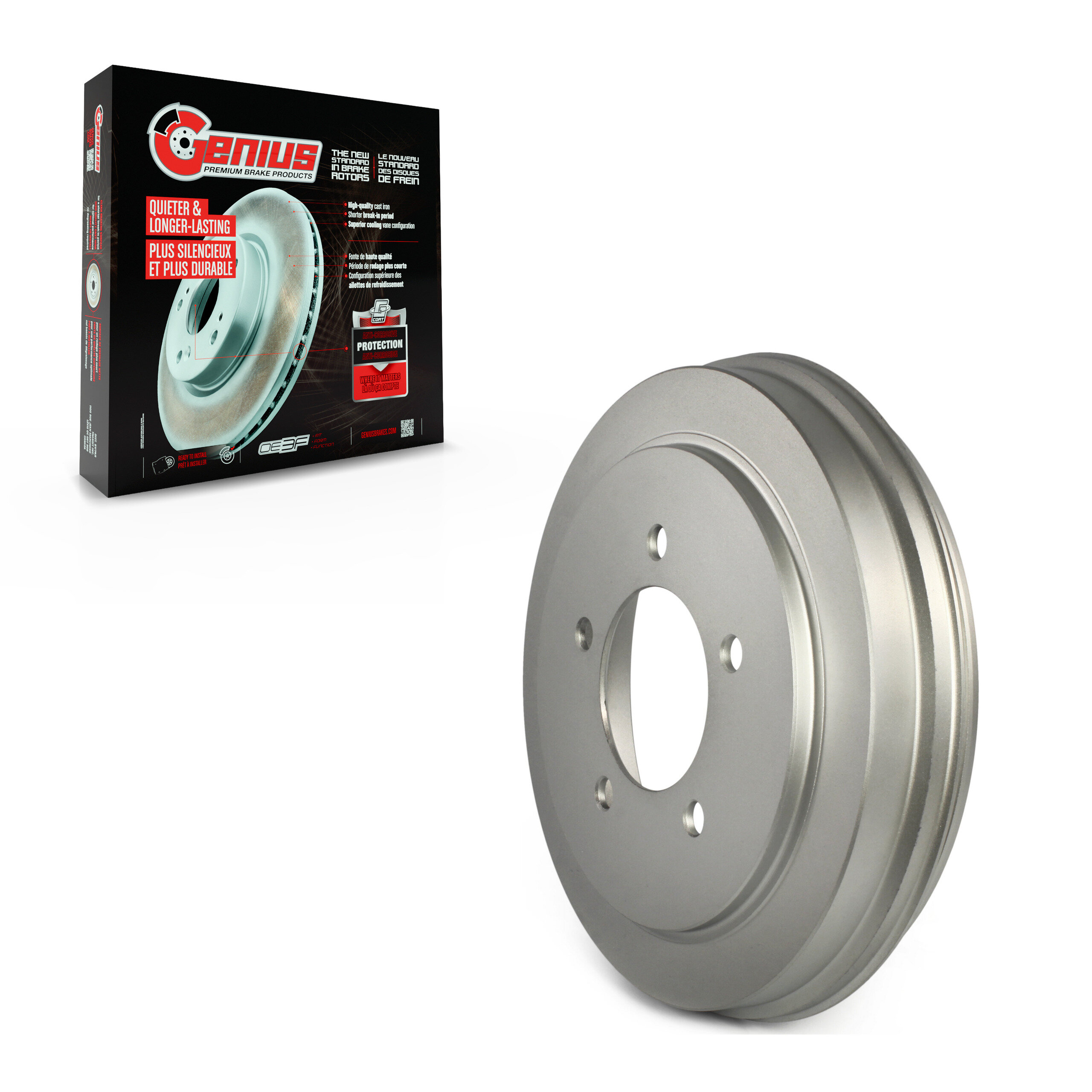 Genius - GCR-9782 - Rear Brake Drum