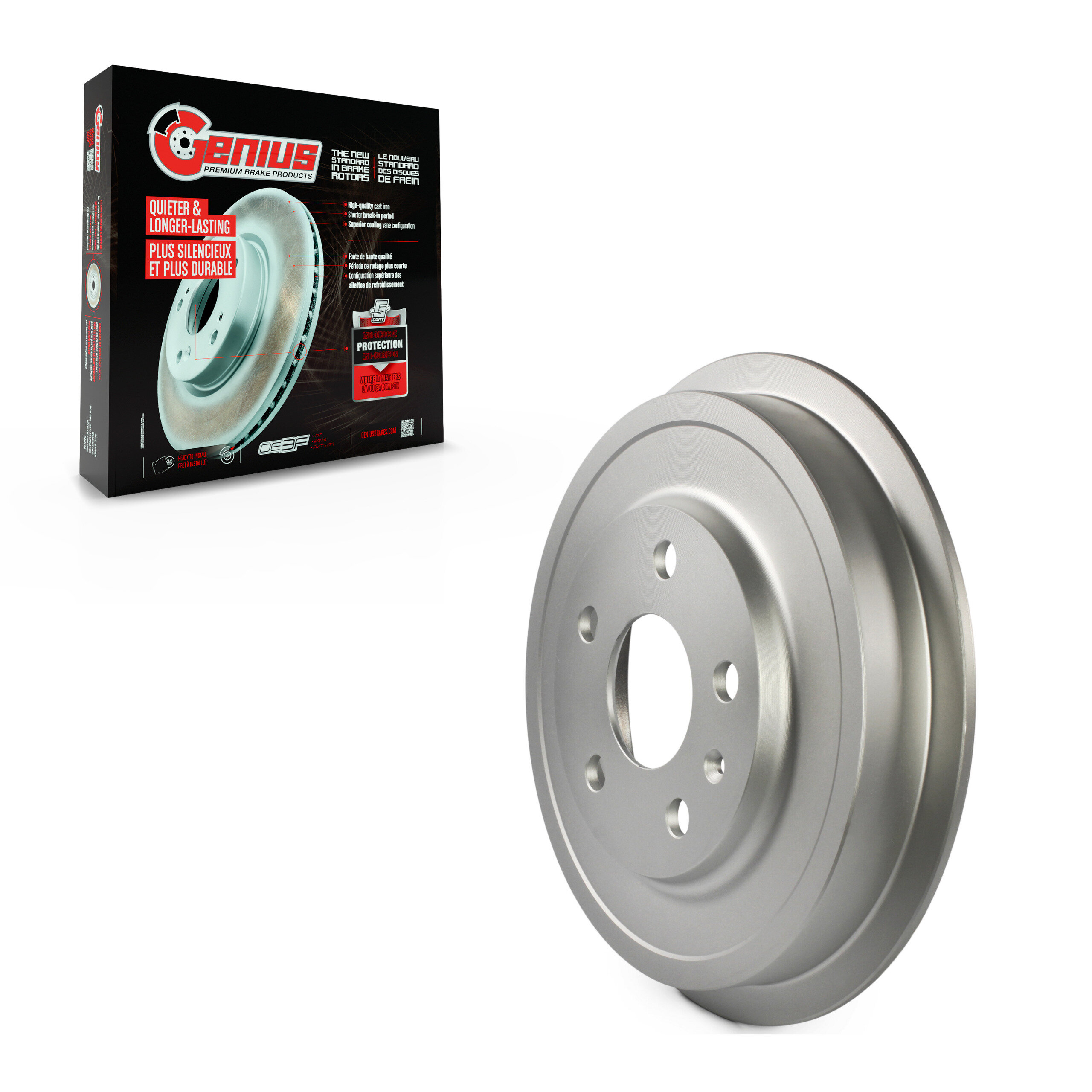 Genius - GCR-97824 - Rear Brake Drum