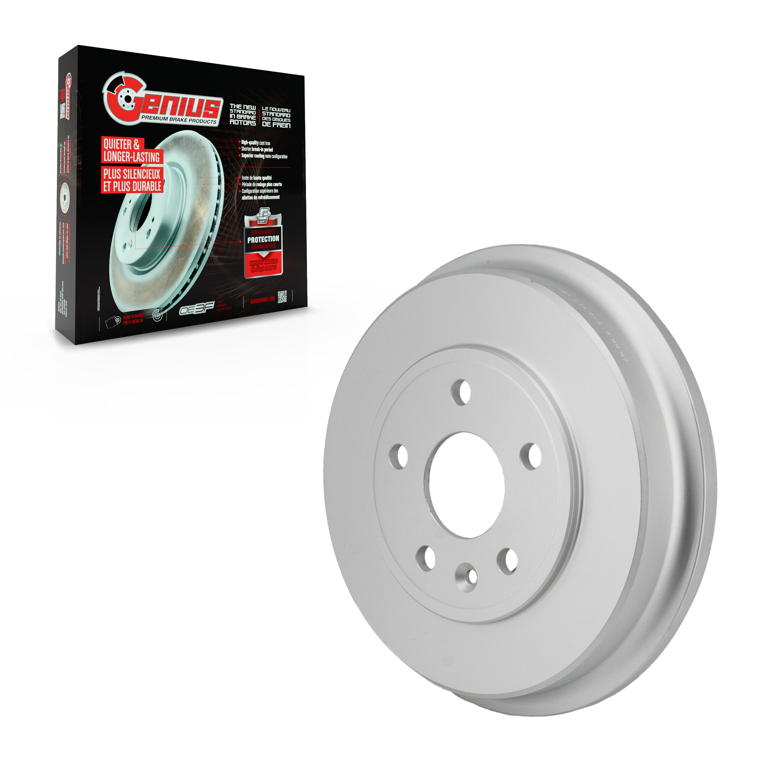 Genius - GCR-97841 - Rear Brake Drum