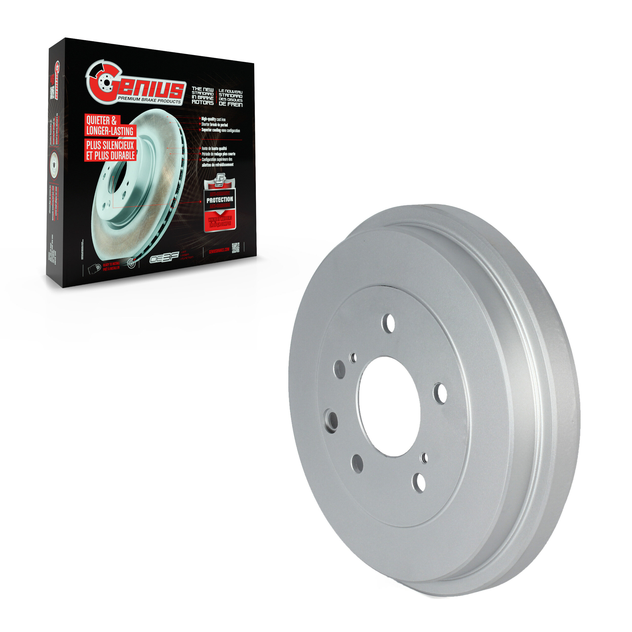 Genius - GCR-97865 - Rear Brake Drum