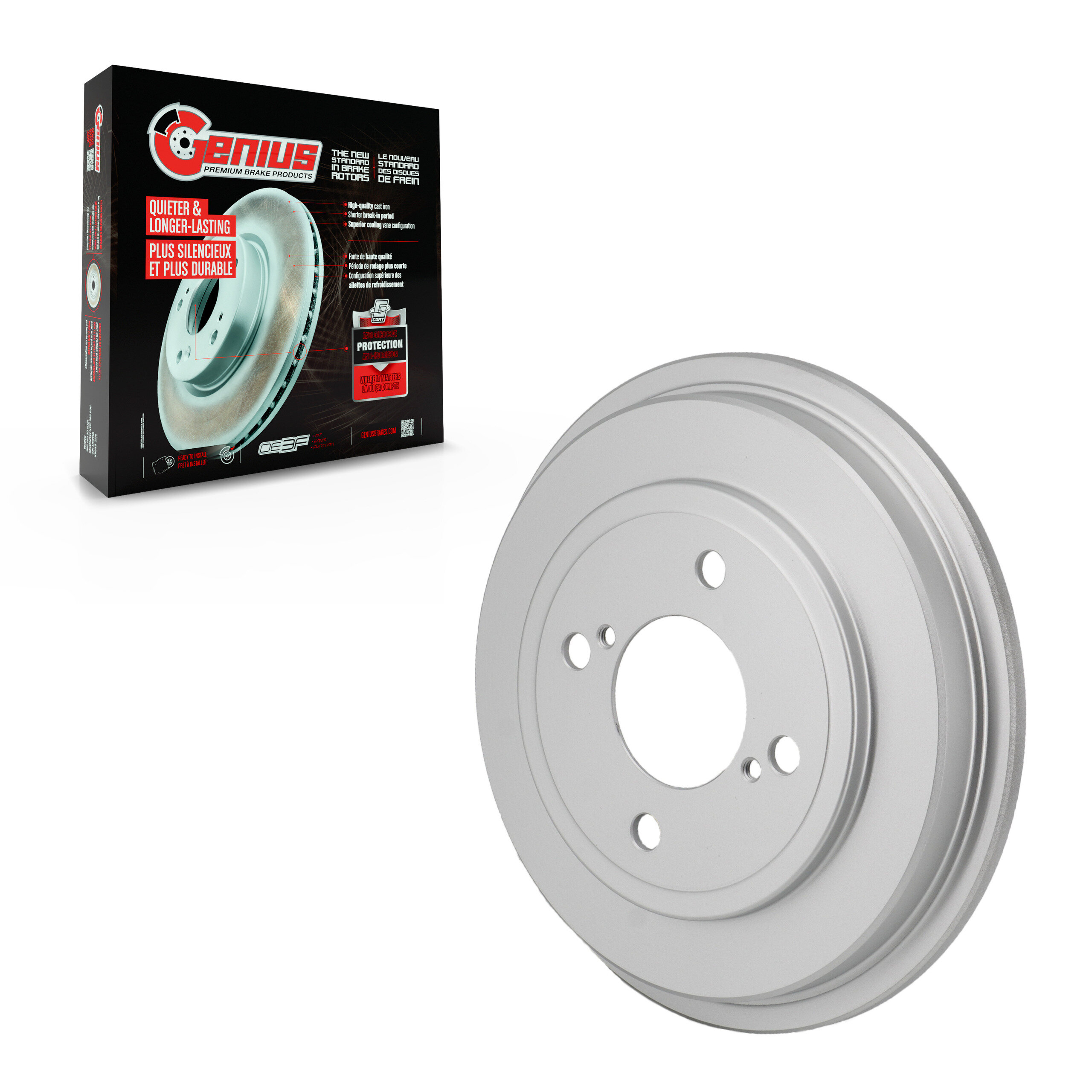 Genius - GCR-97868 - Rear Brake Drum