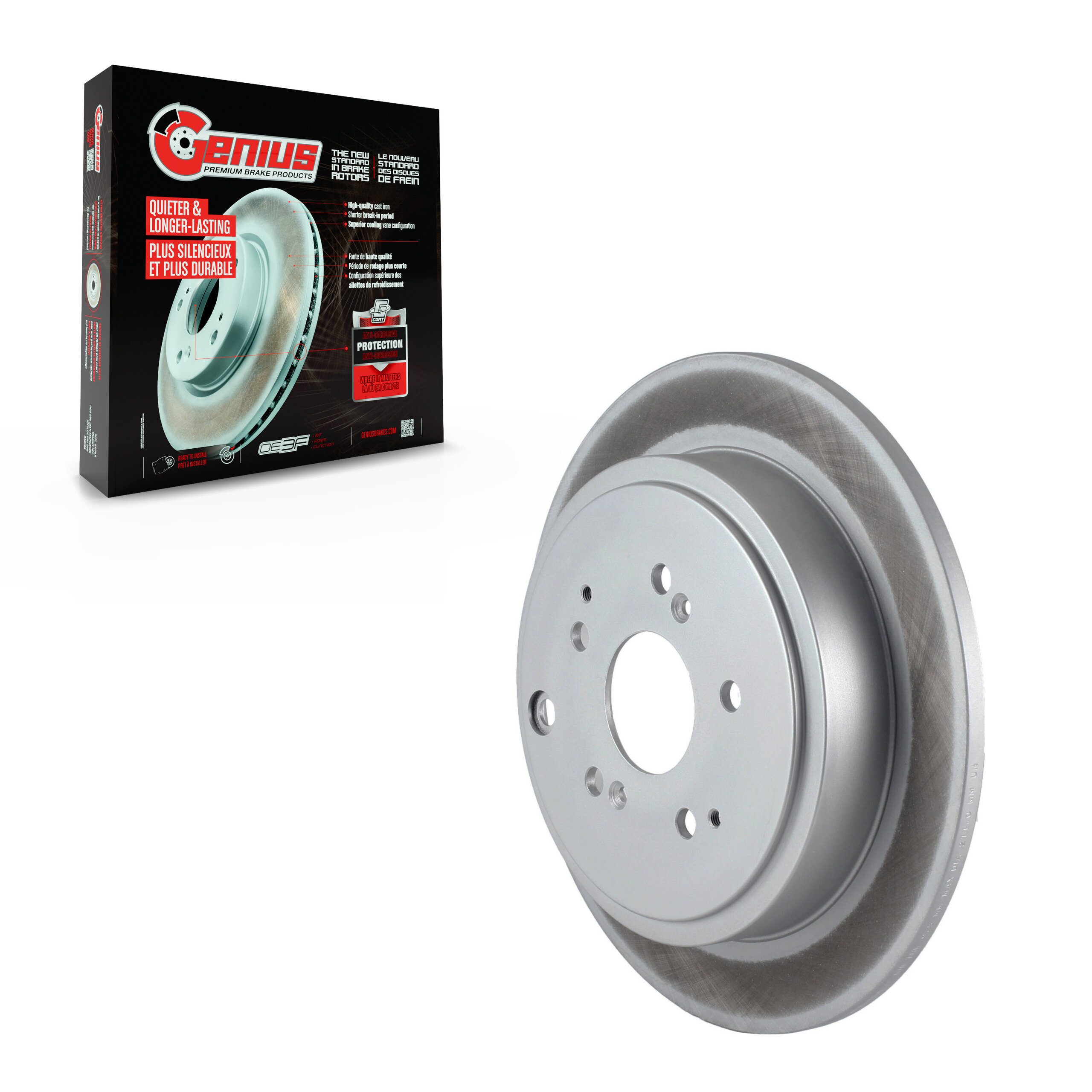 Genius - GCR-980032 - Rear Disc Brake Rotor