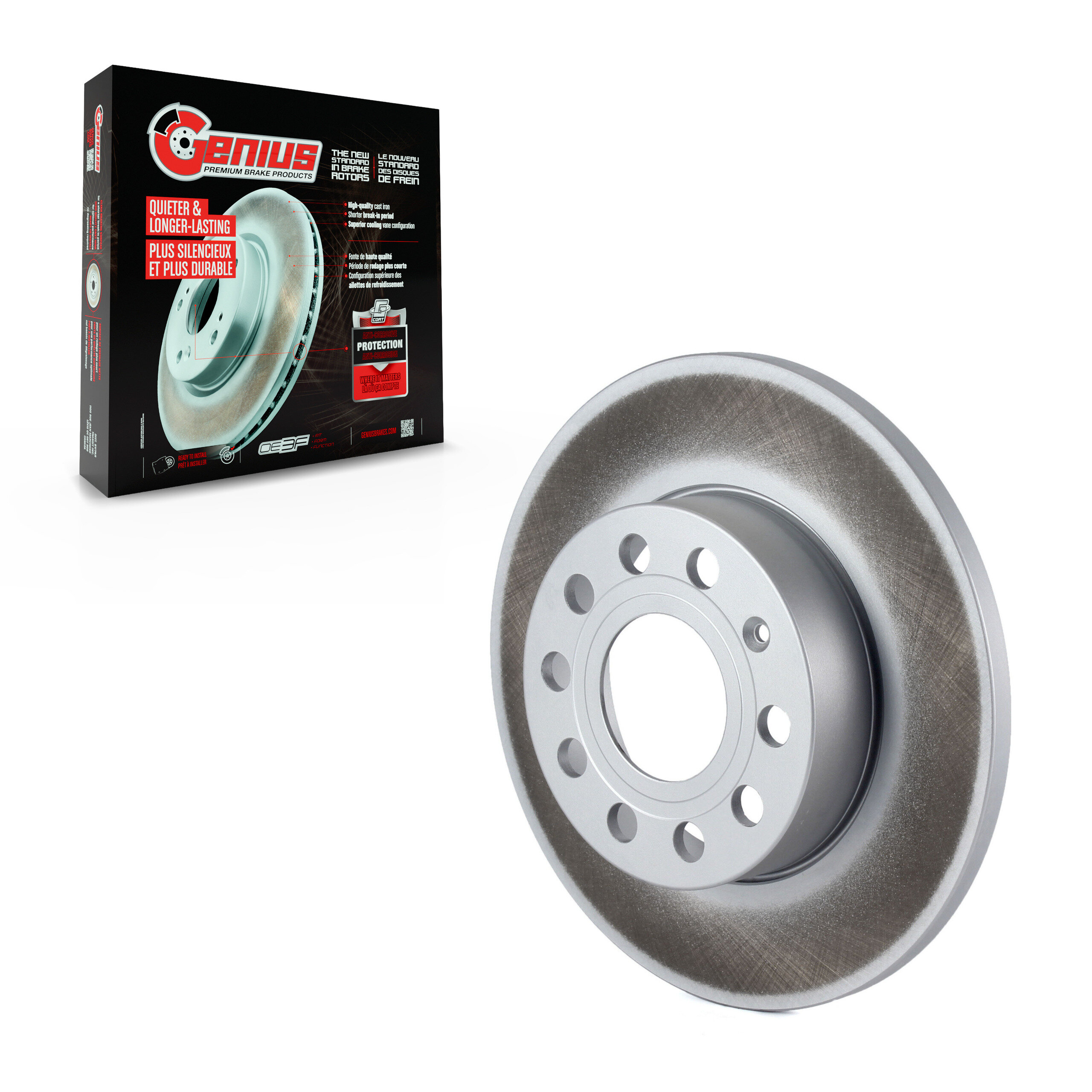 Genius - GCR-980423 - Rear Disc Brake Rotor
