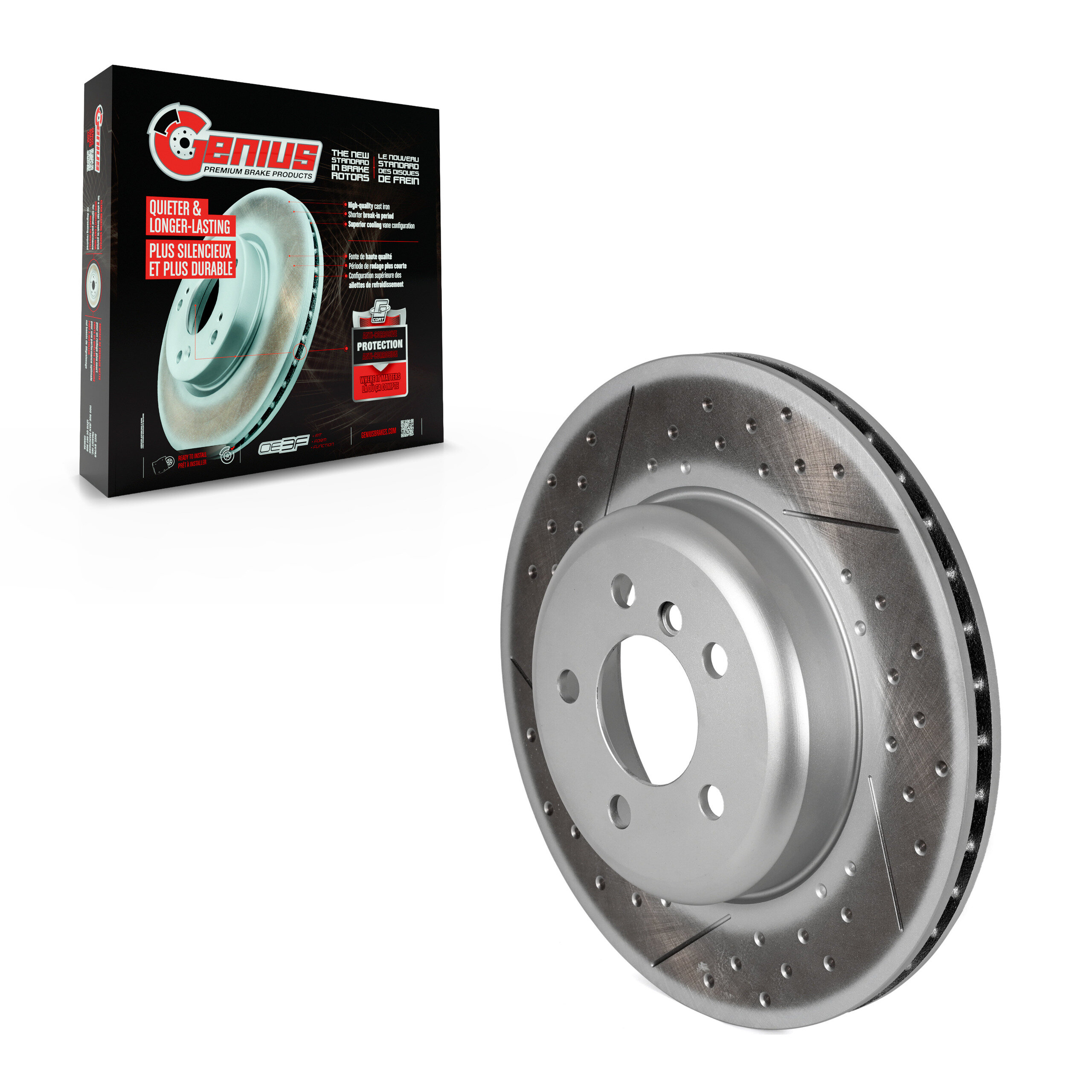 Genius - GCR-G8116OE - Rear Disc Brake Rotor