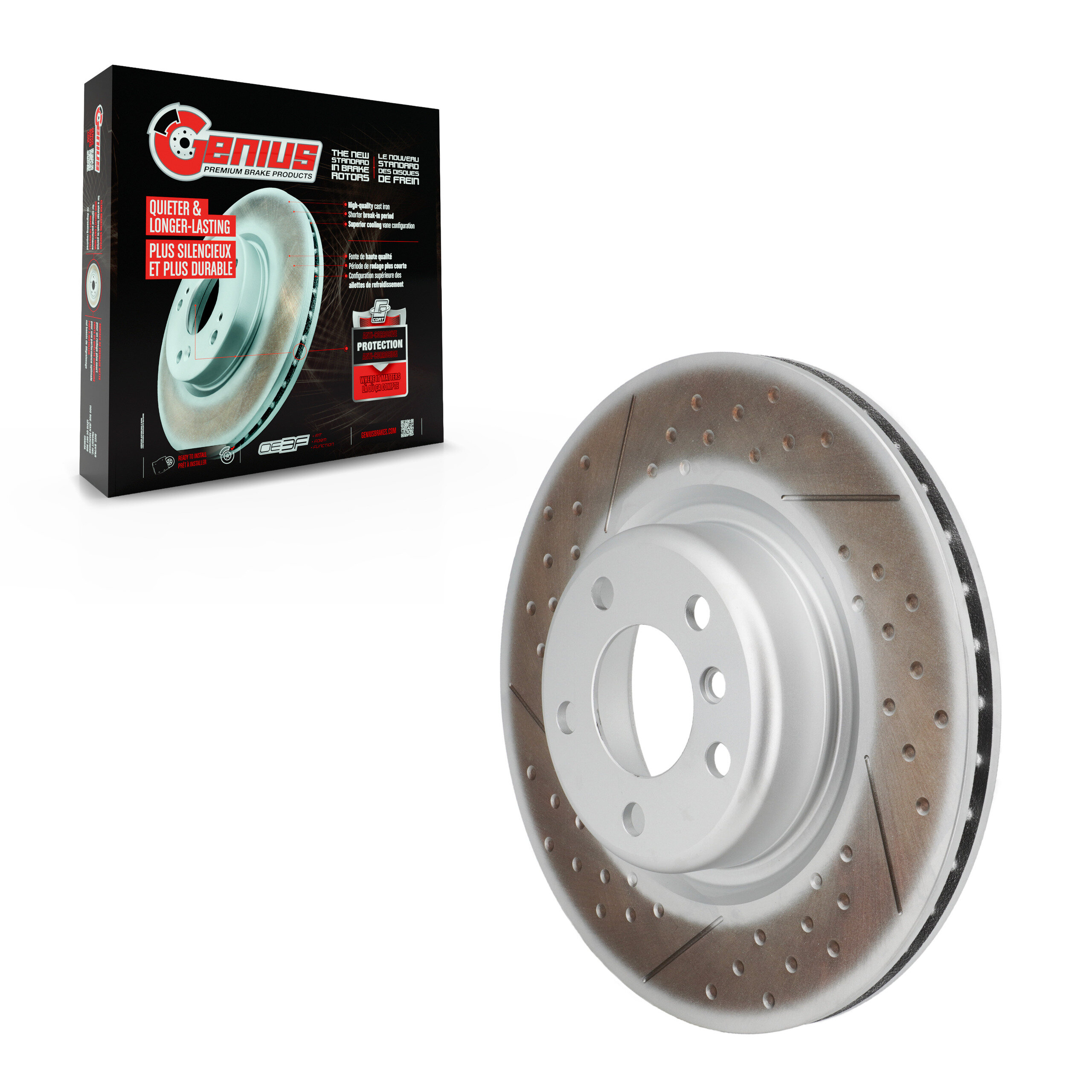 Genius - GCR-G8167OE - Rear Disc Brake Rotor