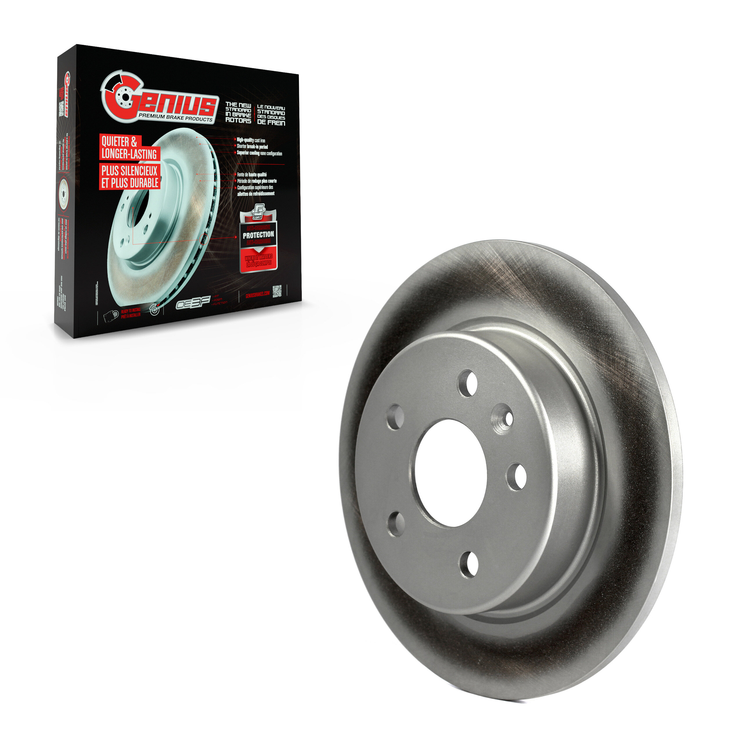 Genius - GCR-G8175 - Rear Disc Brake Rotor