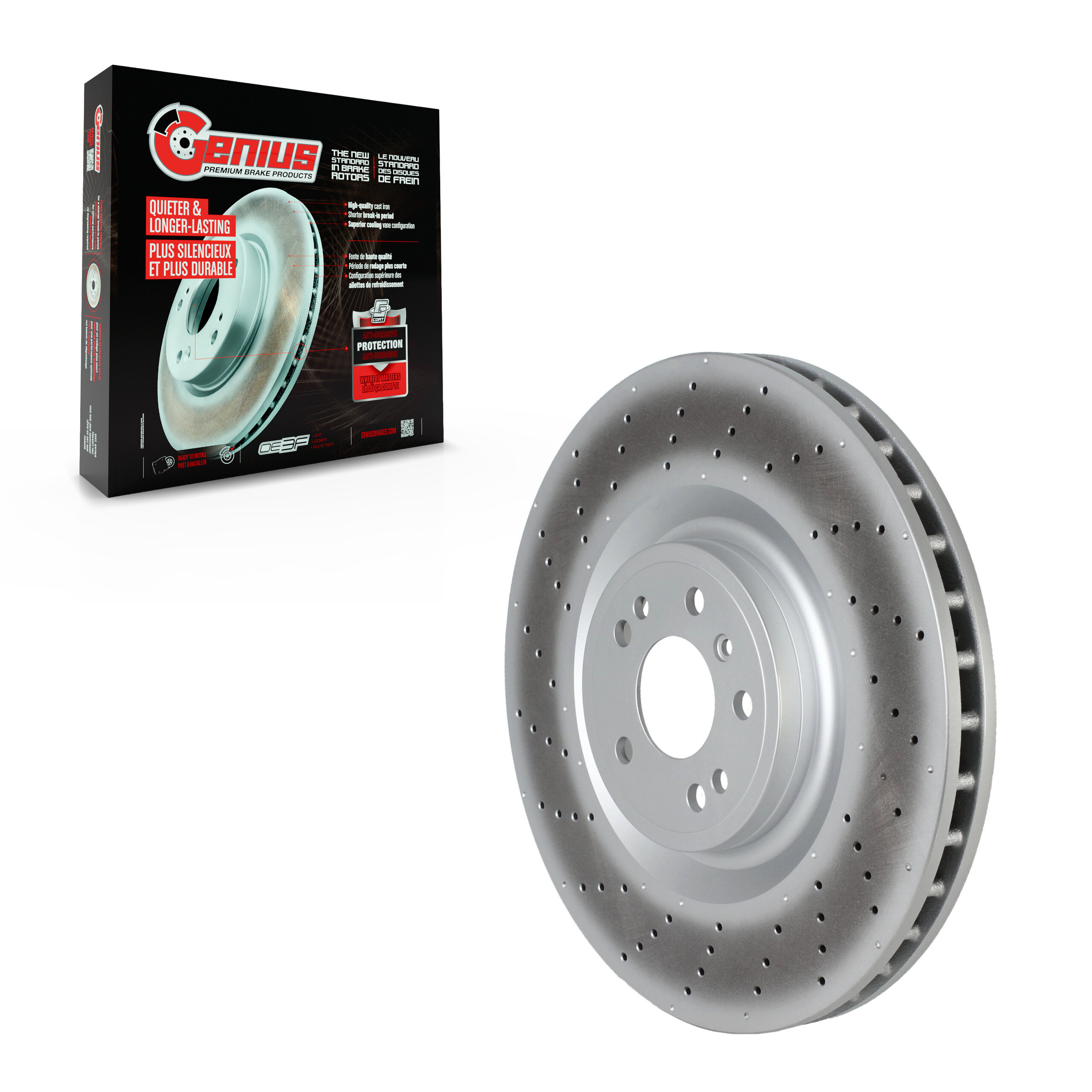 Genius - GCR-G8245OE - Front Disc Brake Rotor