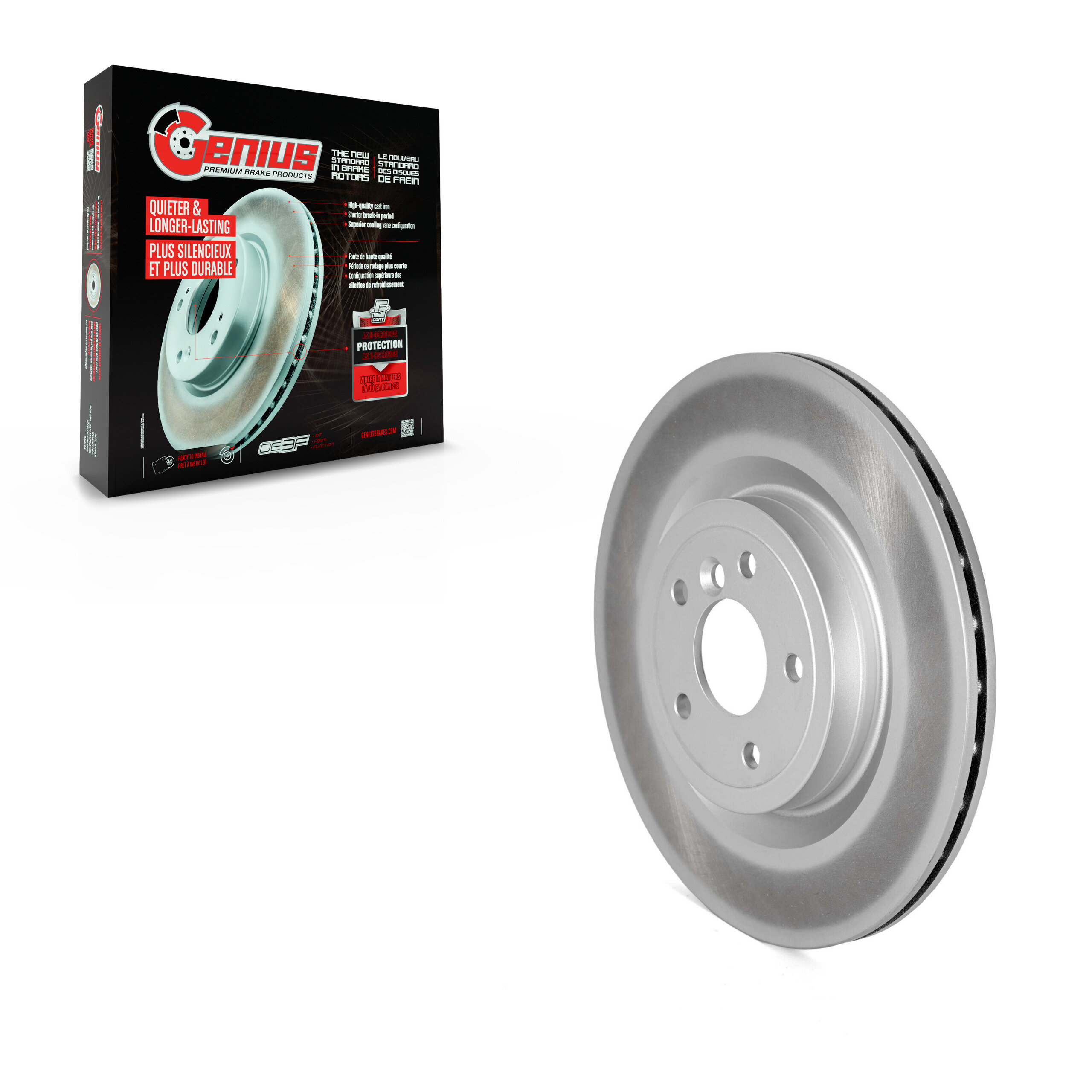 Genius - GCR-G8326 - Rear Disc Brake Rotor