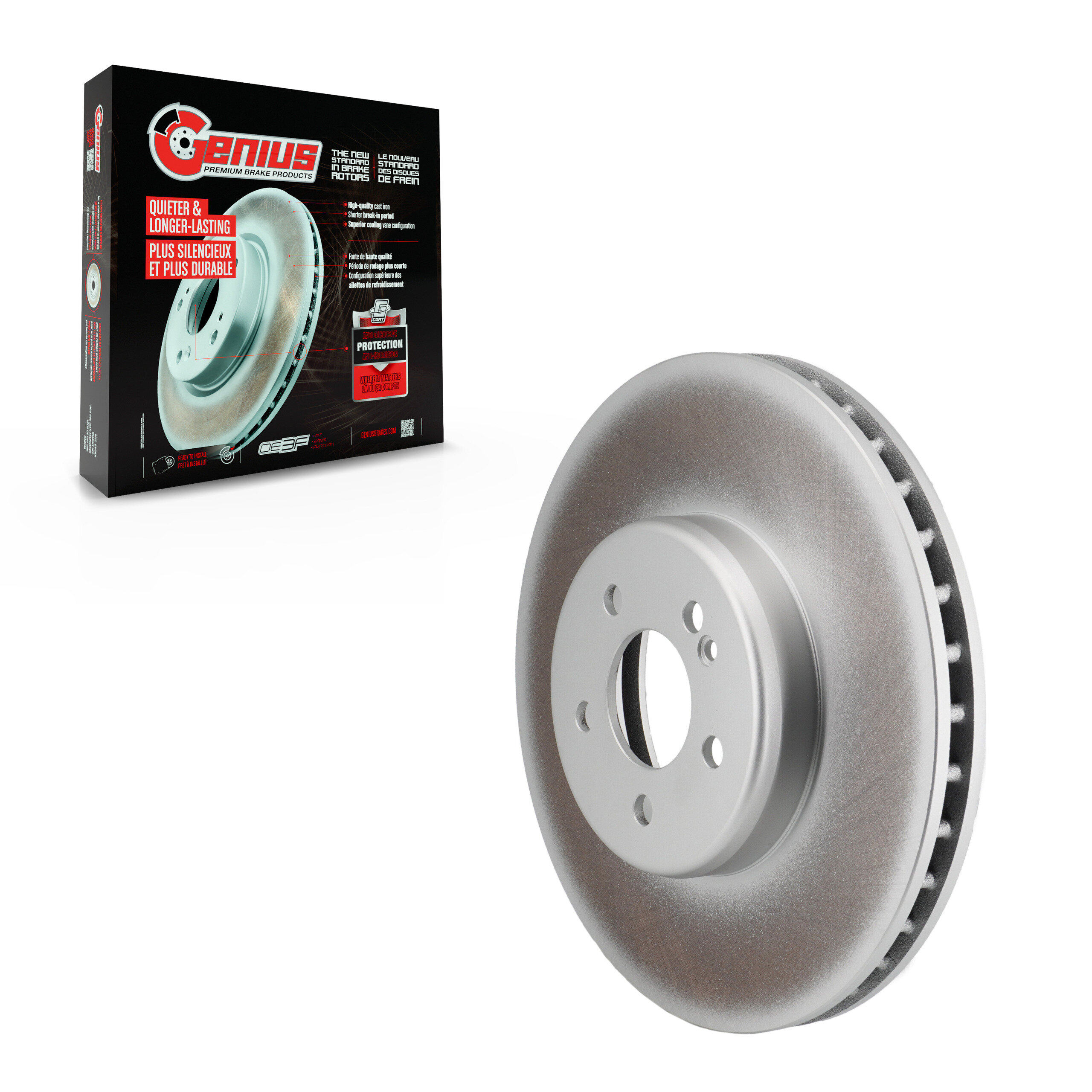 Genius - GCR-G8328 - Front Disc Brake Rotor