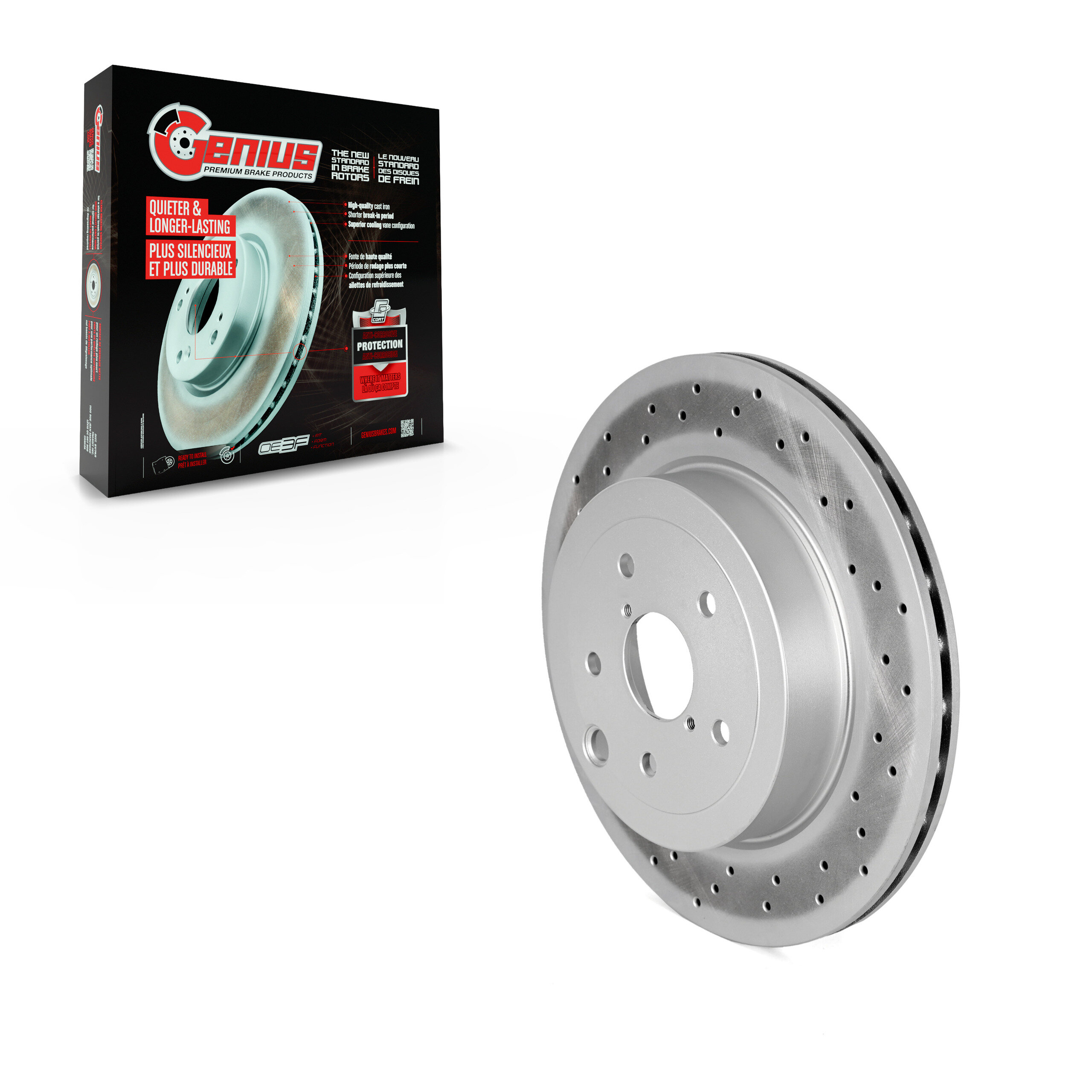 Genius - GCR-G8381OE - Rear Disc Brake Rotor