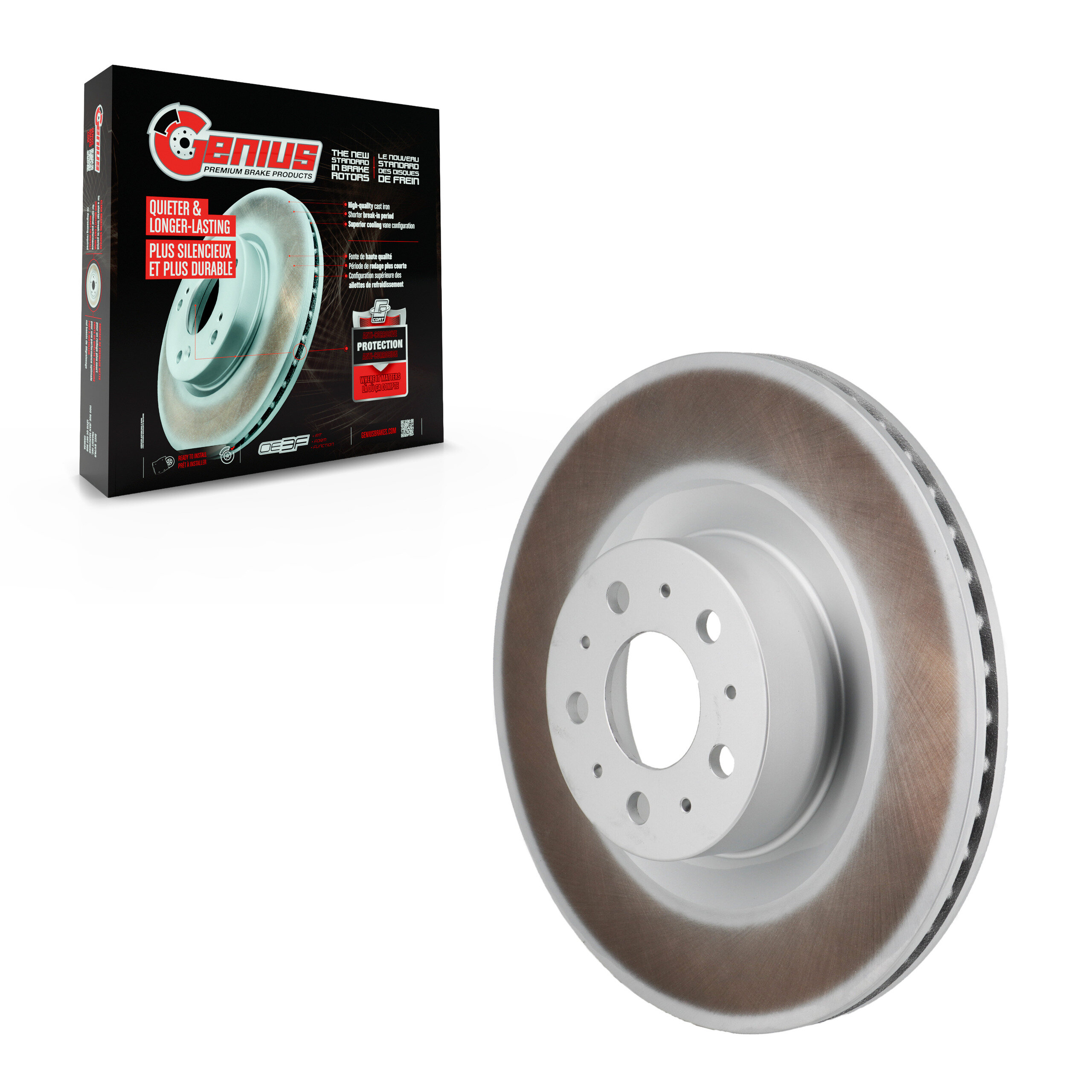 Genius - GCR-G8442 - Rear Disc Brake Rotor
