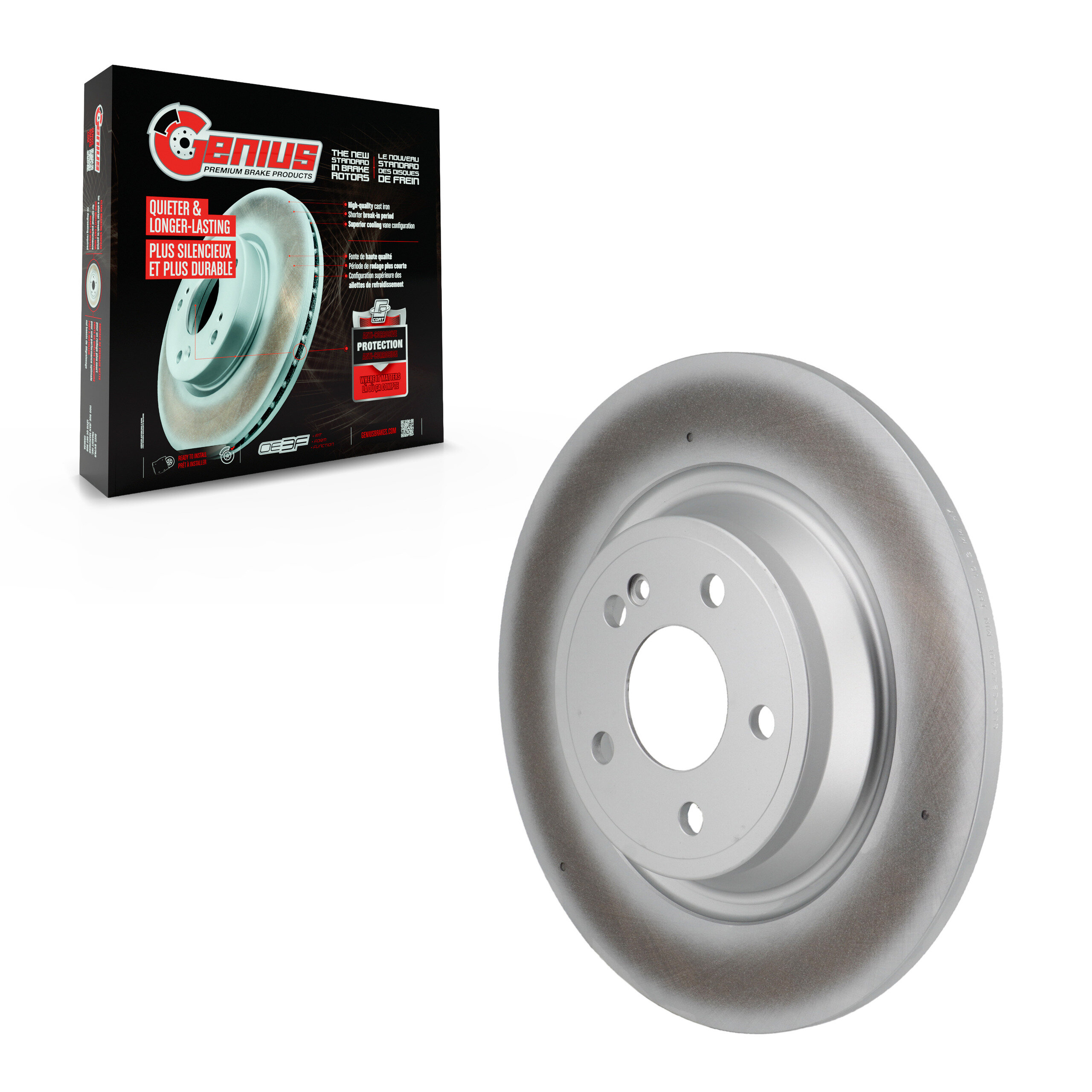 Genius - GCR-G8454OE - Rear Disc Brake Rotor