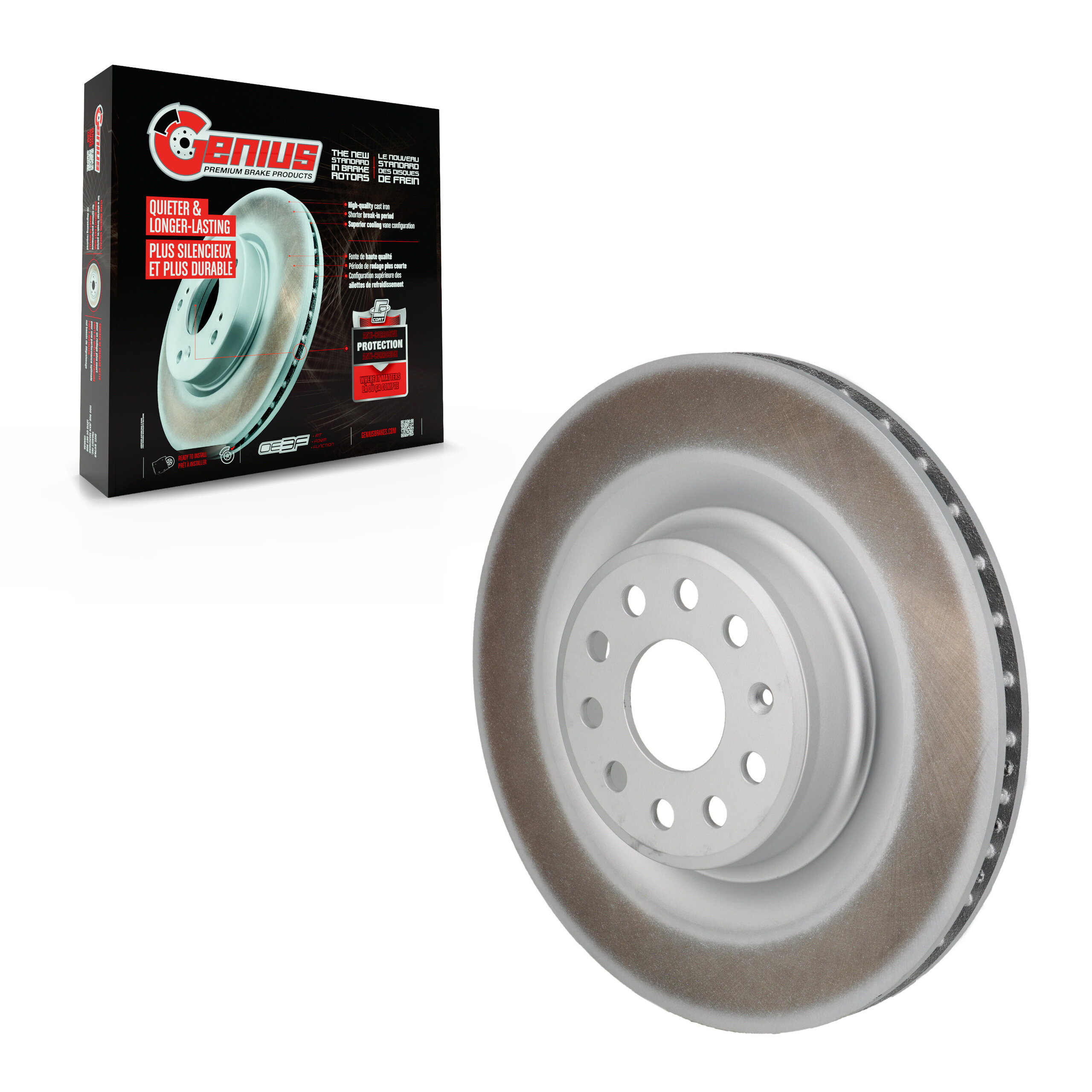 Genius - GCR-G8478 - Rear Disc Brake Rotor