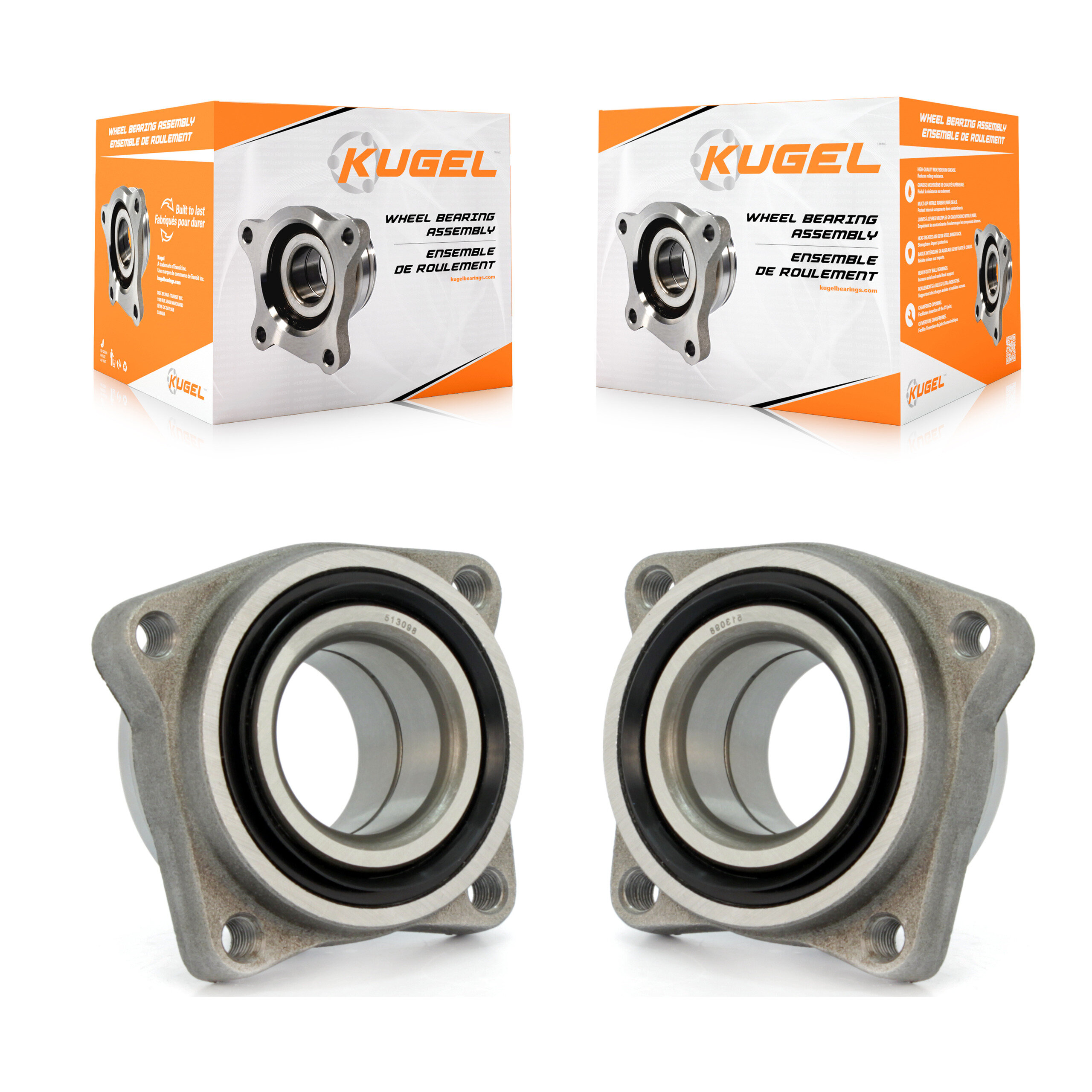 Kugel - K70-100001 - Front Wheel Bearing Assembly Kits
