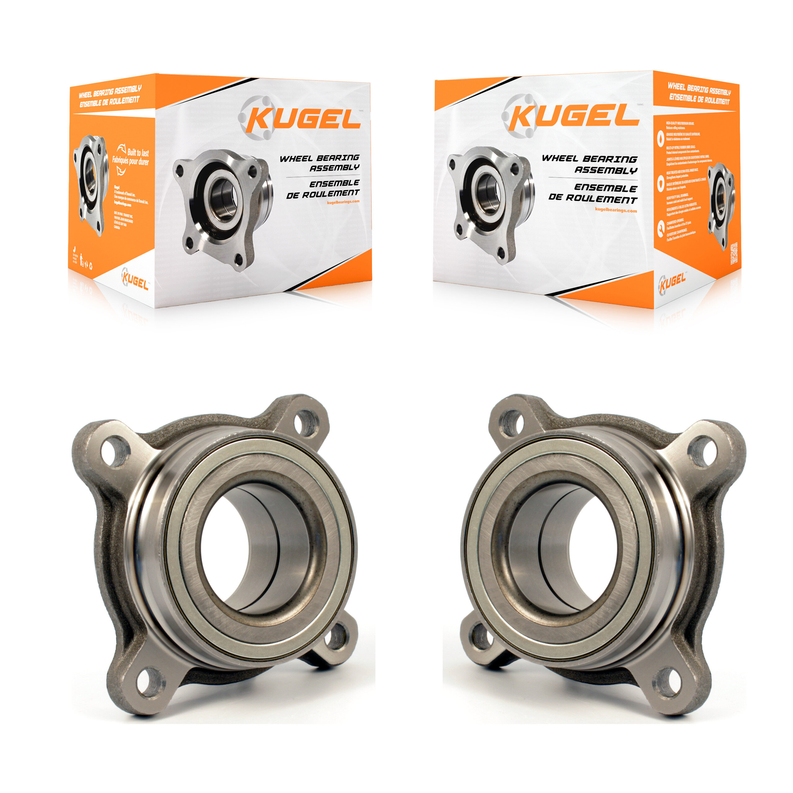 Kugel - K70-100006 - Front Wheel Bearing Assembly Kits