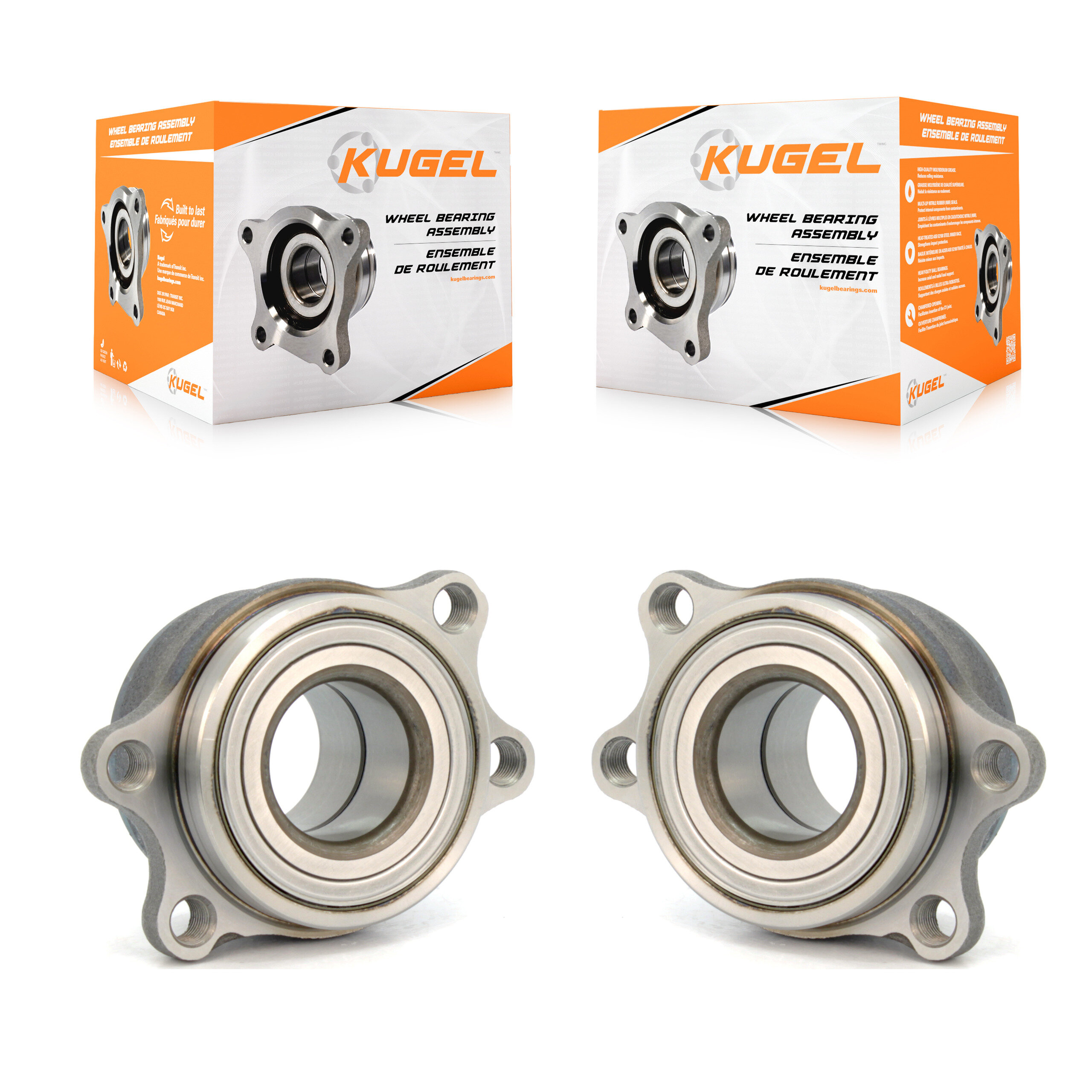 Kugel - K70-100040 - Rear Wheel Bearing Assembly Kits
