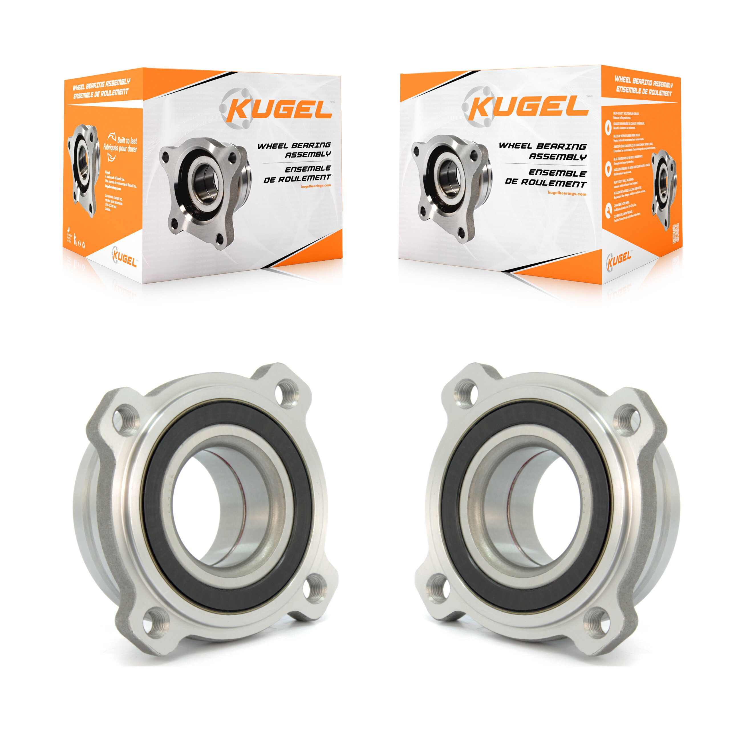 Kugel - K70-100059 - Rear Wheel Bearing Assembly Kits